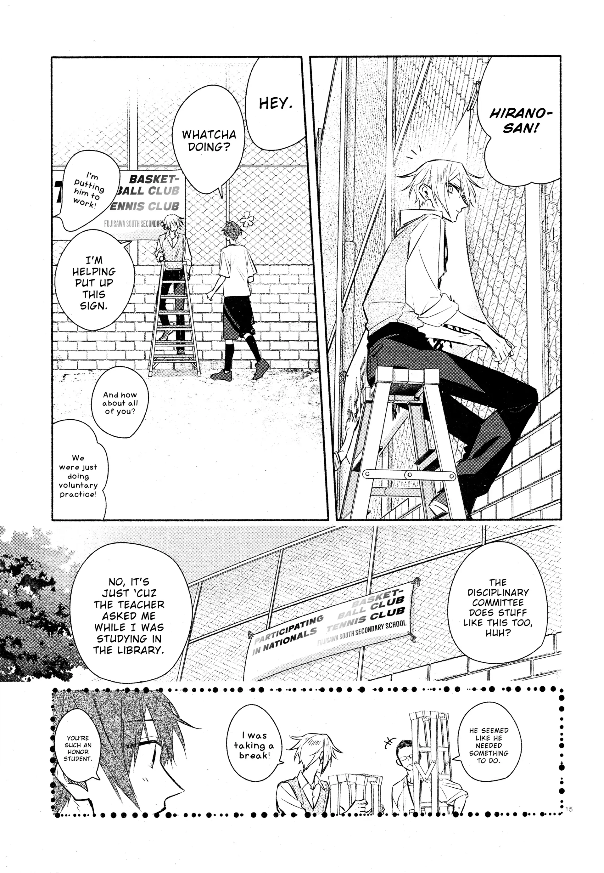 Hirano to Kagiura Chapter 33 - page 17