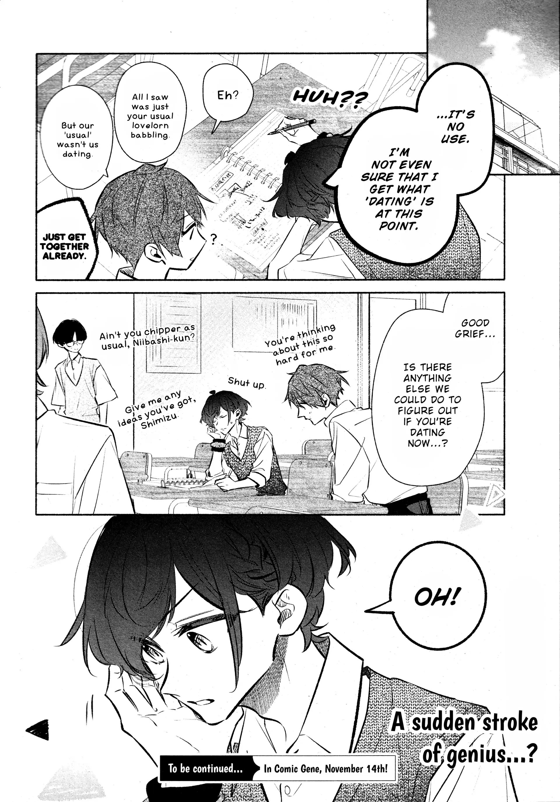 Hirano to Kagiura Chapter 33 - page 22