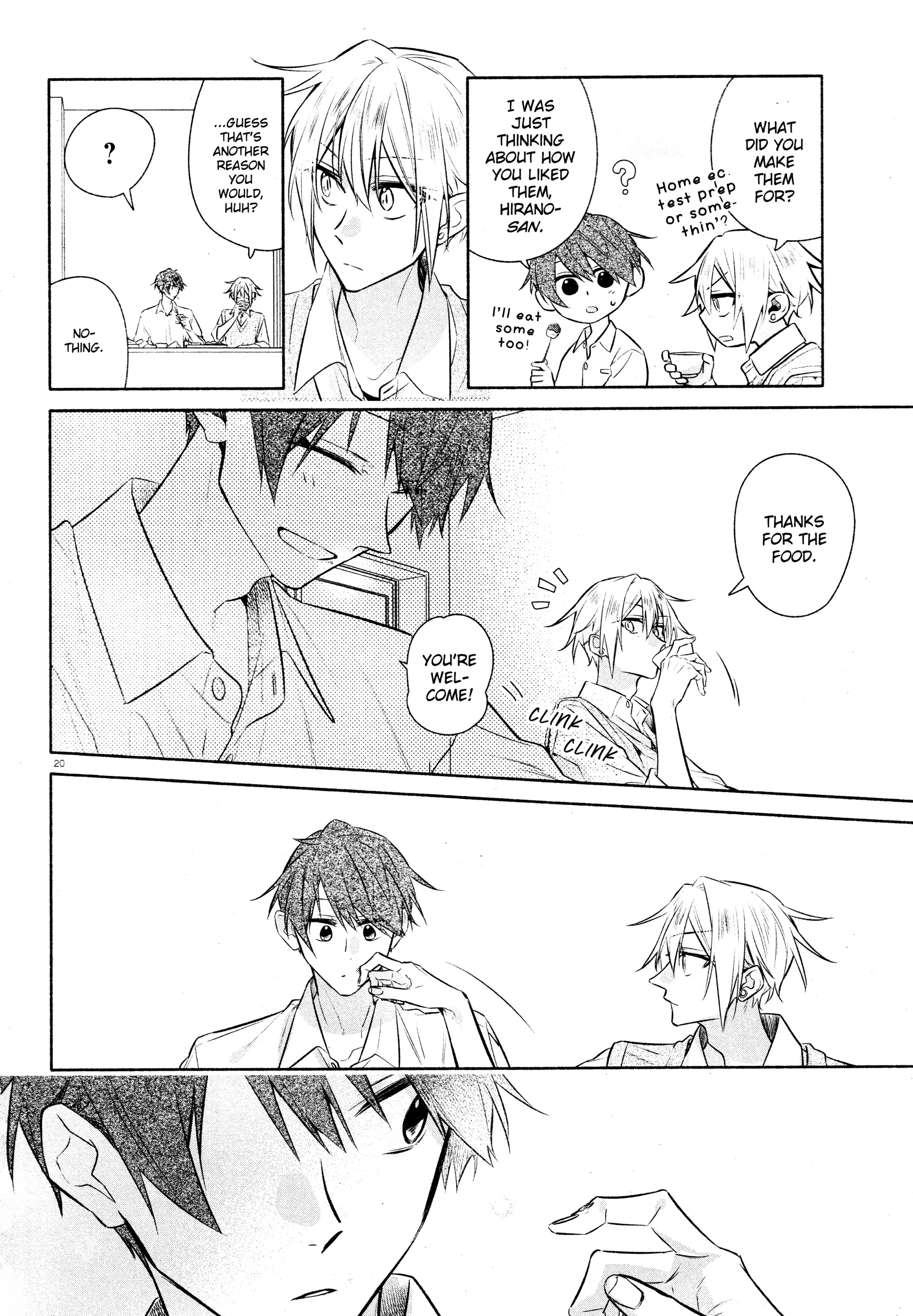 Hirano to Kagiura Chapter 33.1 - page 22