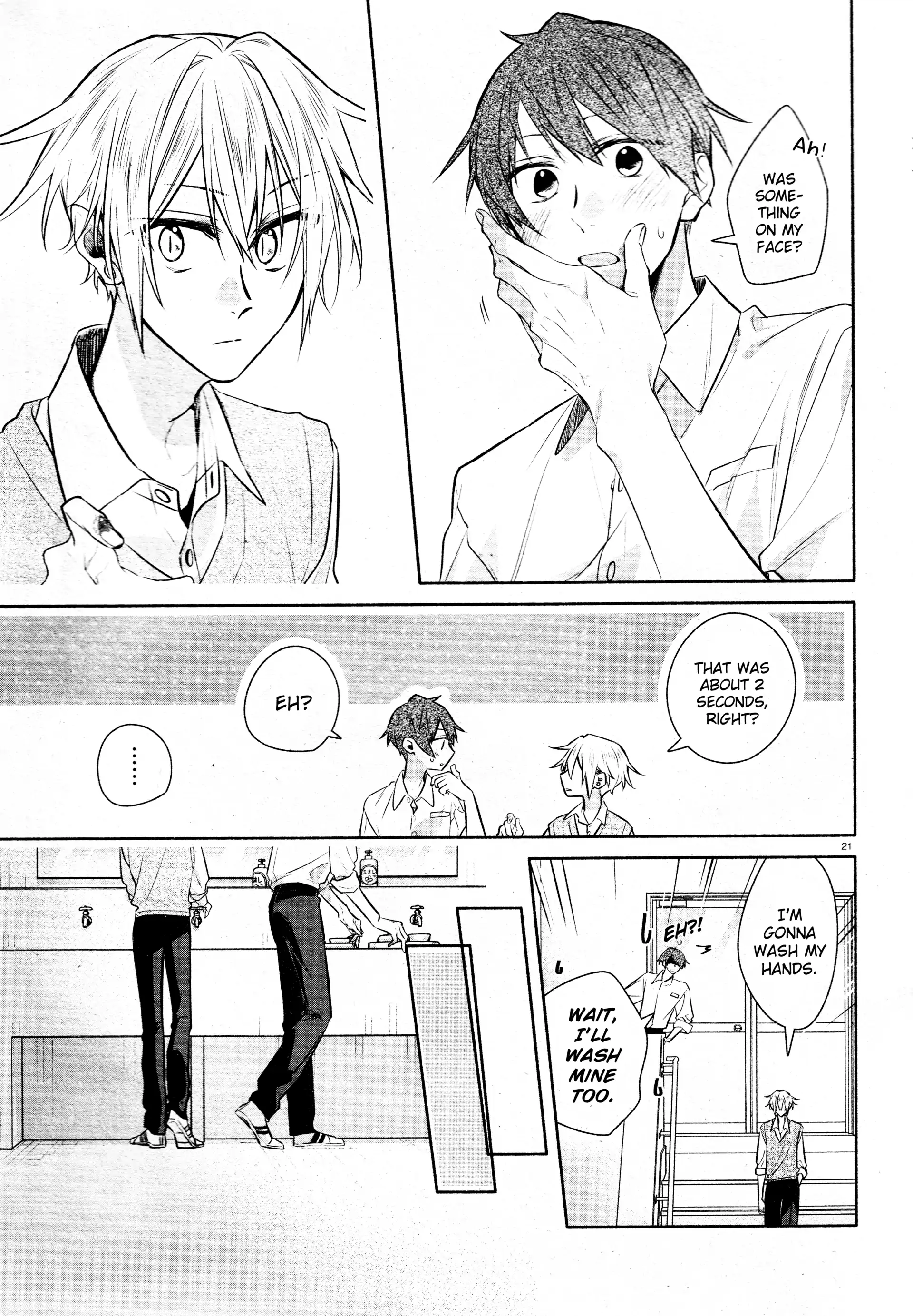 Hirano to Kagiura Chapter 33.1 - page 23