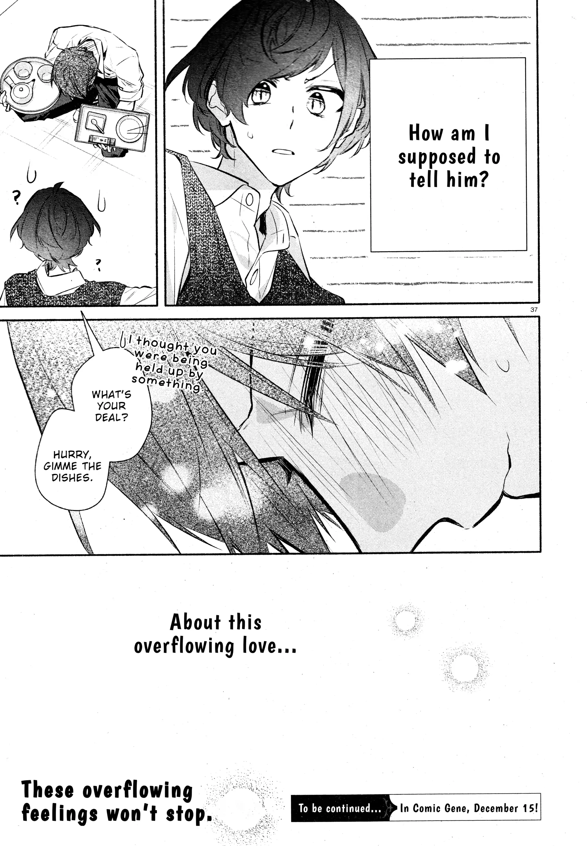 Hirano to Kagiura Chapter 33.1 - page 39