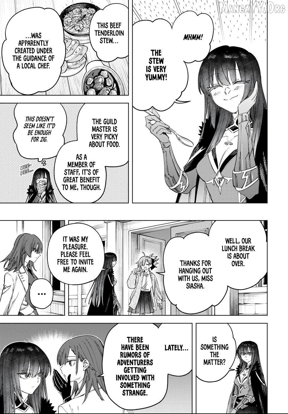 The Witch and the Mercenary Chapter 58 - page 9