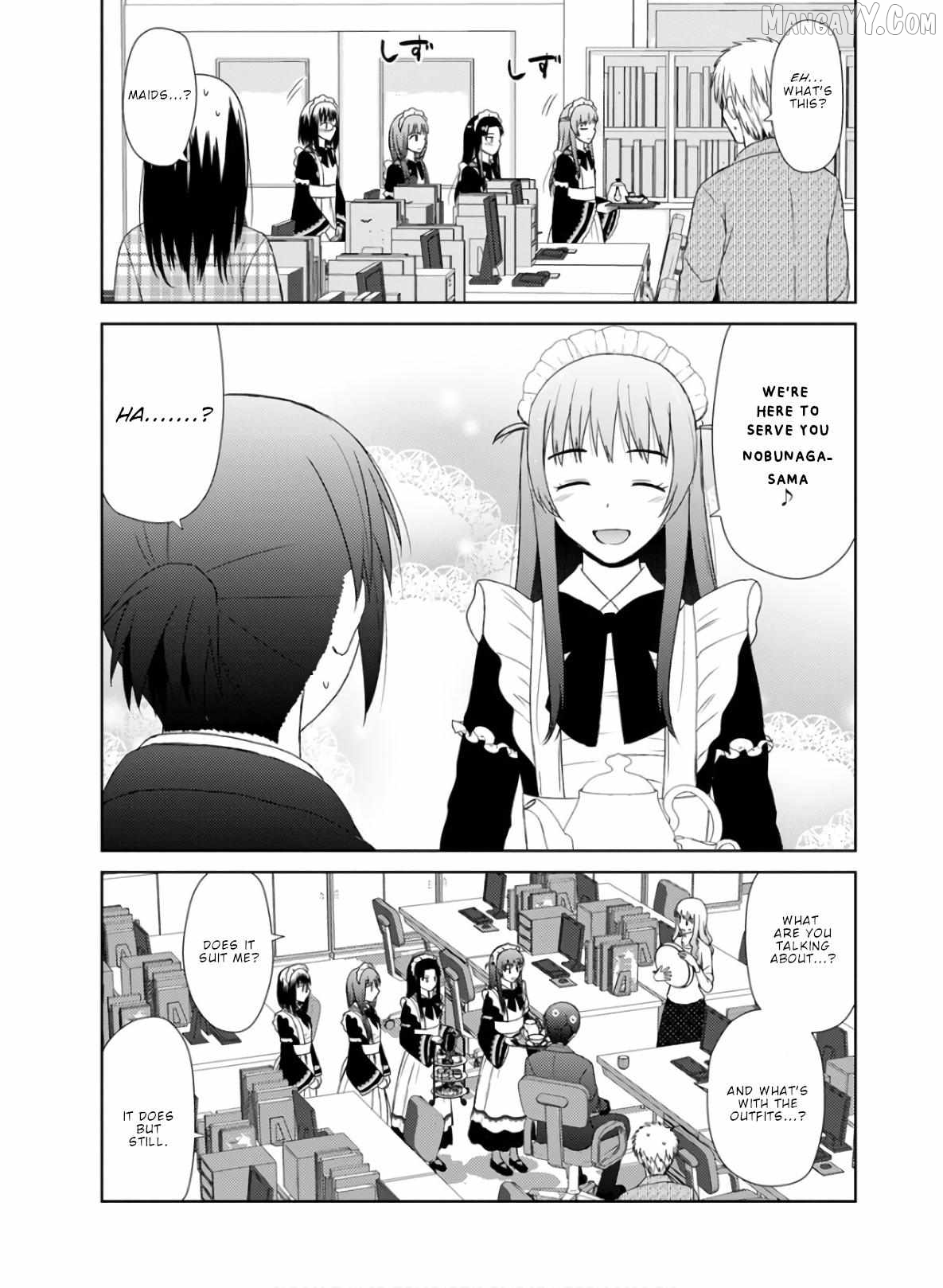 Nobunaga Teacher's Young Bride Chapter 25 - page 11