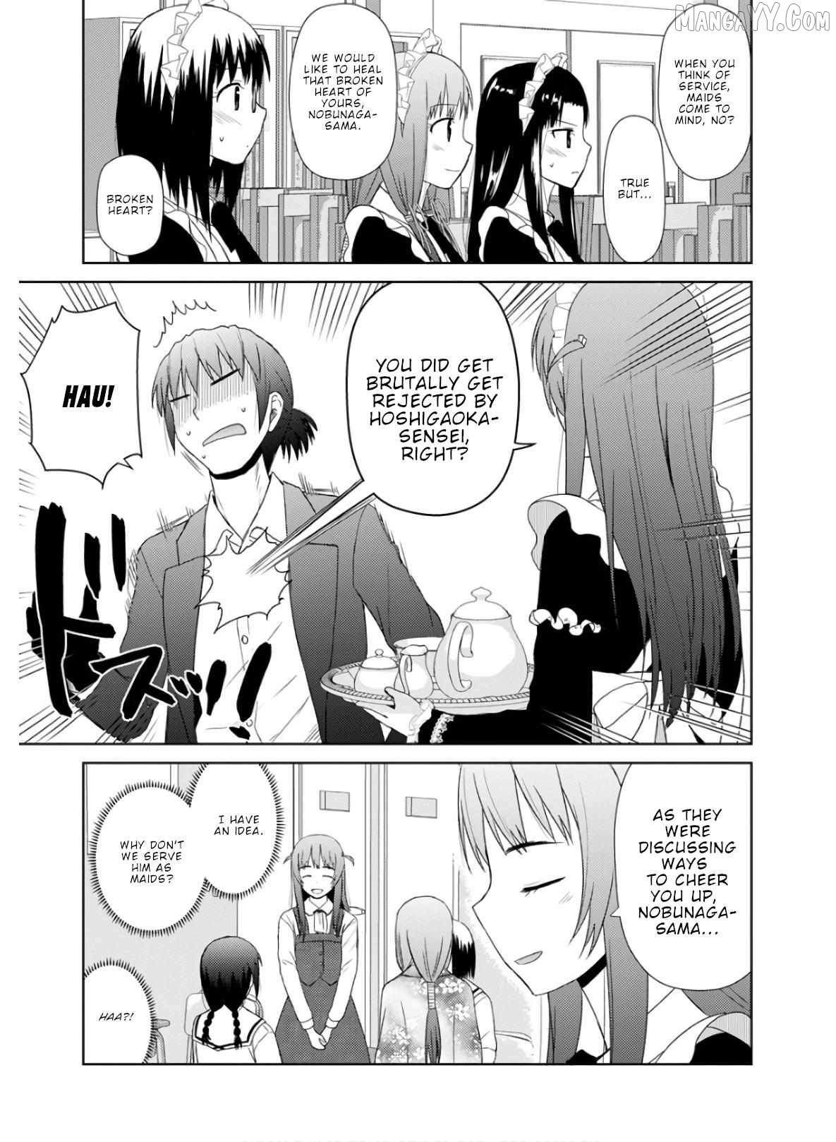 Nobunaga Teacher's Young Bride Chapter 25 - page 12