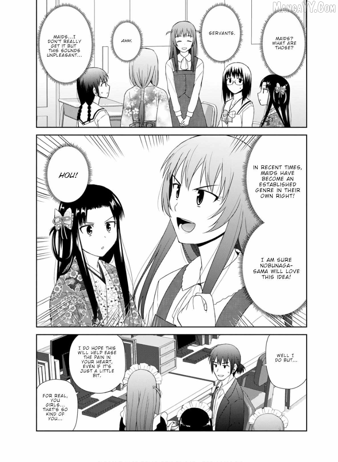 Nobunaga Teacher's Young Bride Chapter 25 - page 13