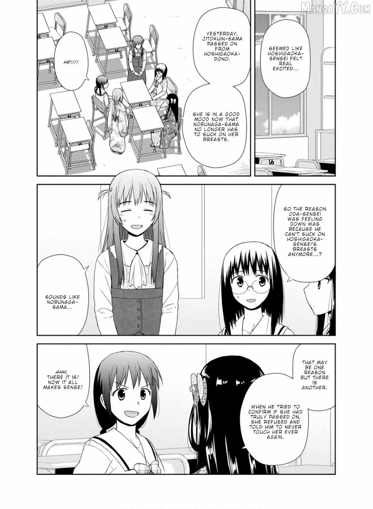 Nobunaga Teacher's Young Bride Chapter 25 - page 4