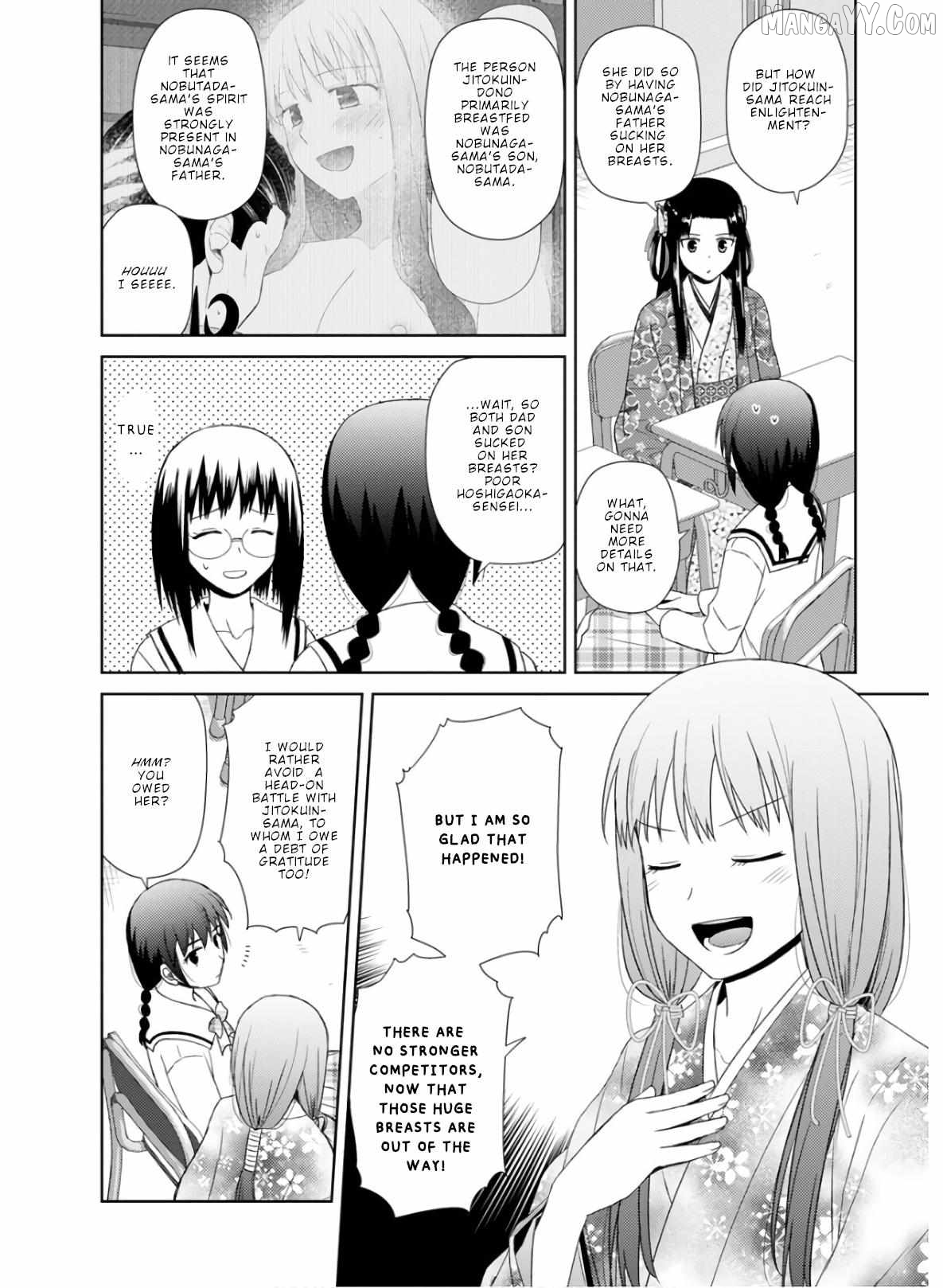 Nobunaga Teacher's Young Bride Chapter 25 - page 5