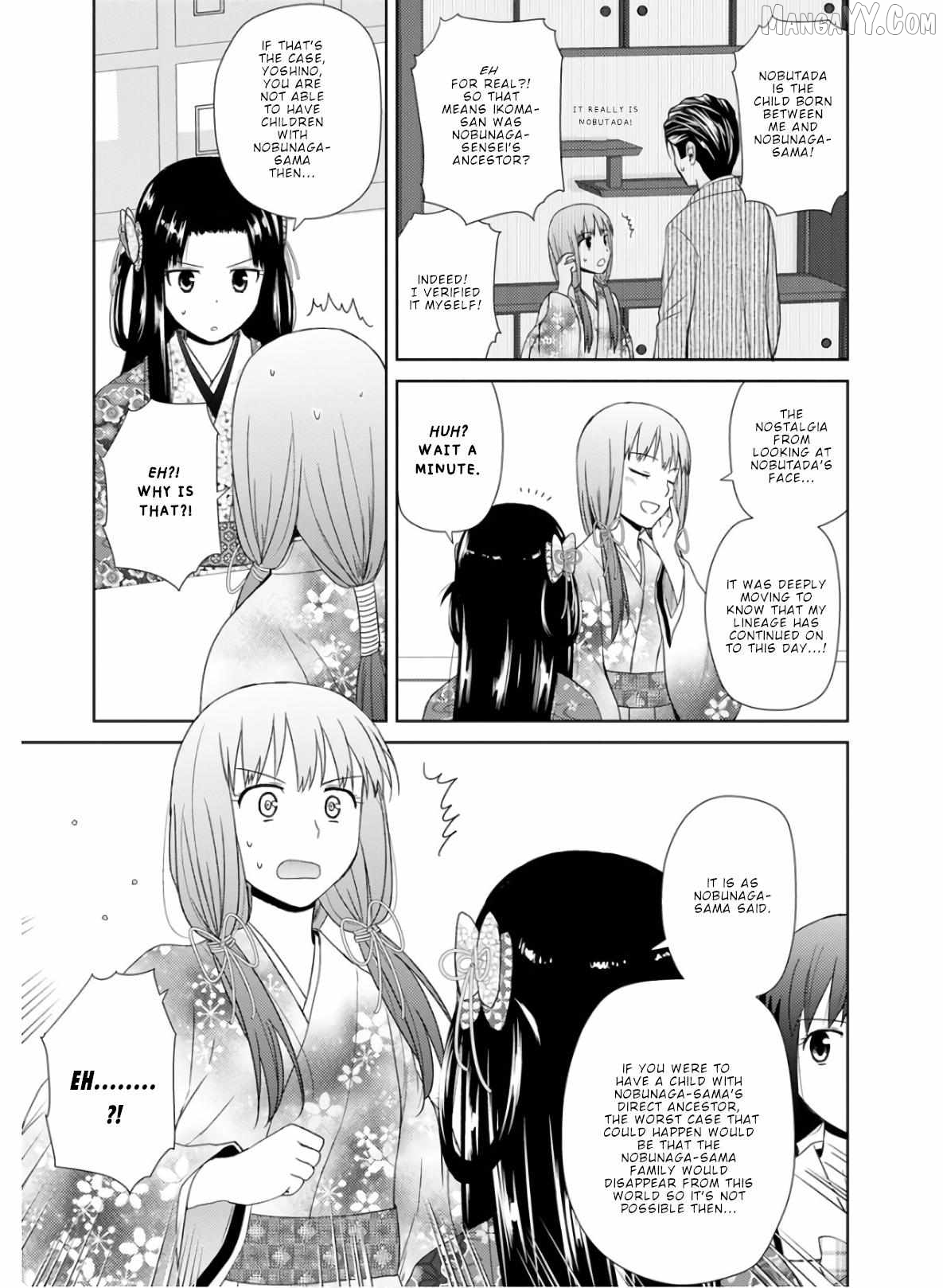 Nobunaga Teacher's Young Bride Chapter 25 - page 6