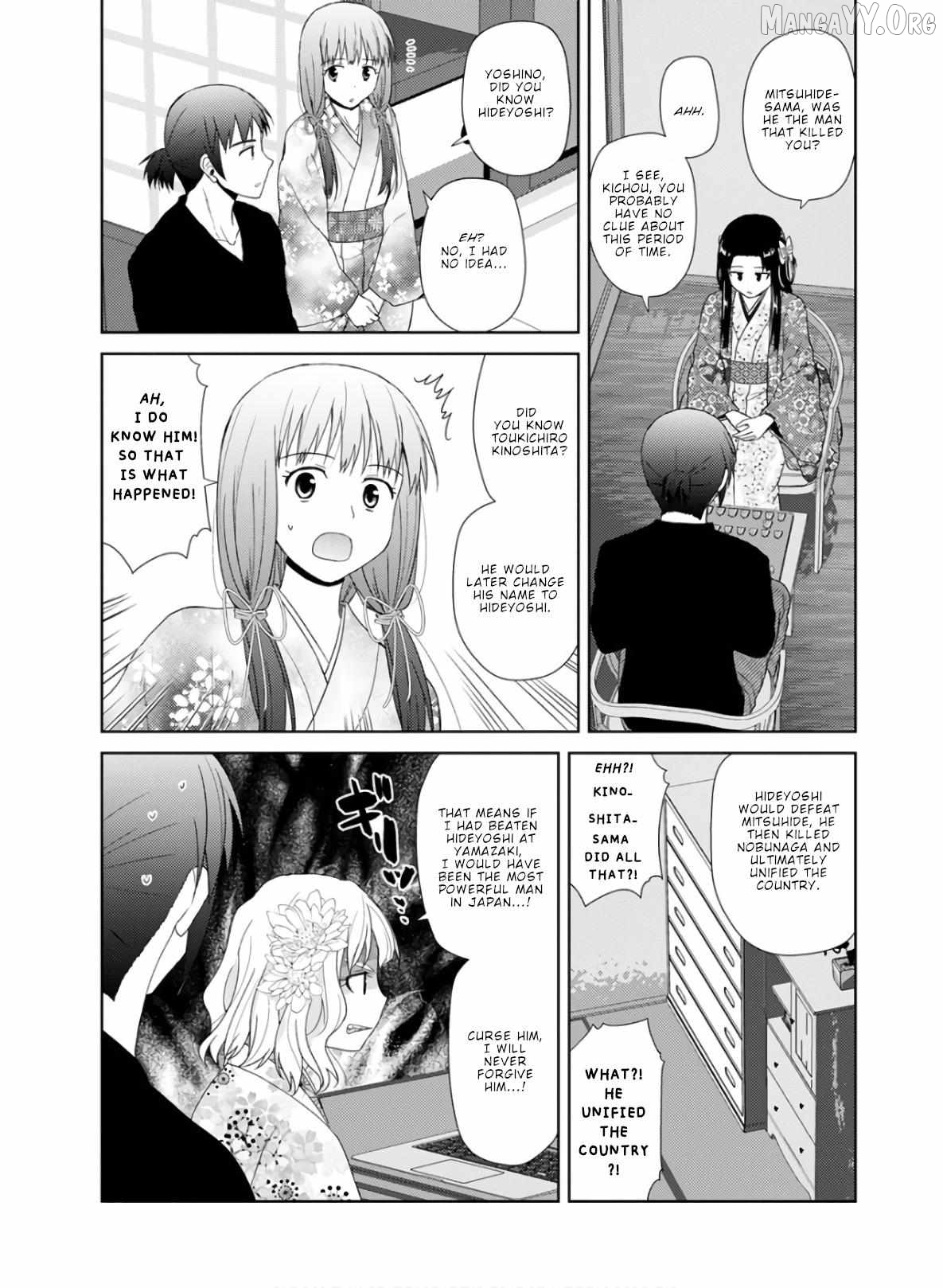 Nobunaga Teacher's Young Bride Chapter 26 - page 6