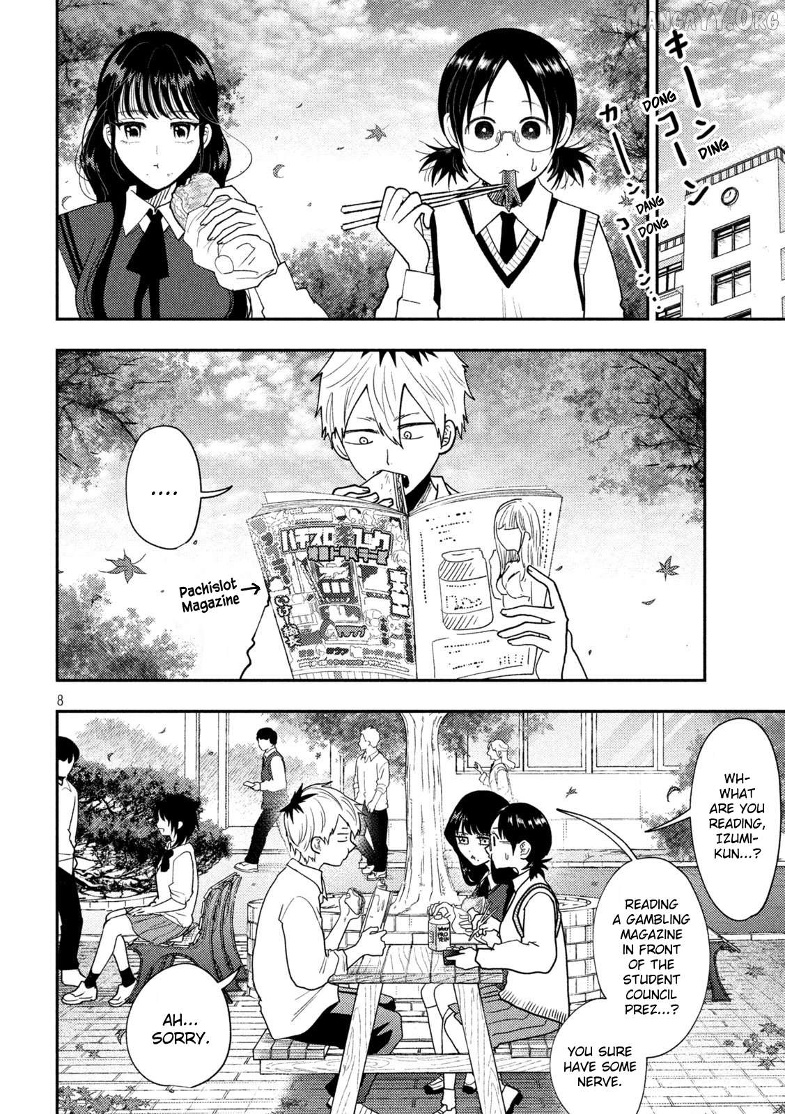 Heisei Haizanhei ☆ Sumire-Chan Chapter 74 - page 8