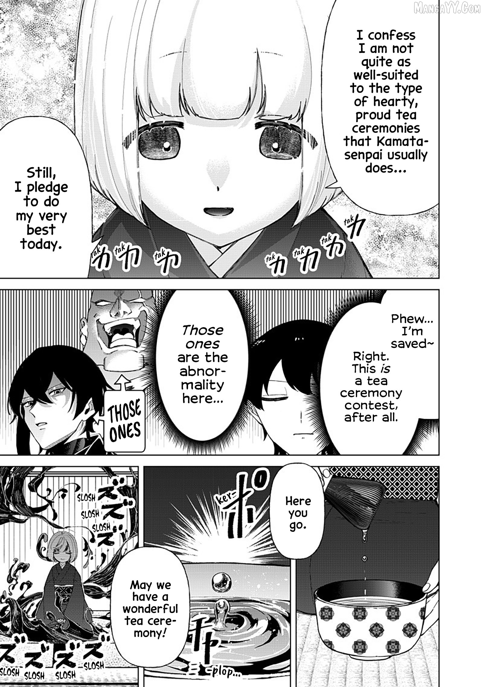 The Gals Who is Always Saying Insane Things. -My Daily Life at a Private Paranormal High School- Chapter 37 - page 13