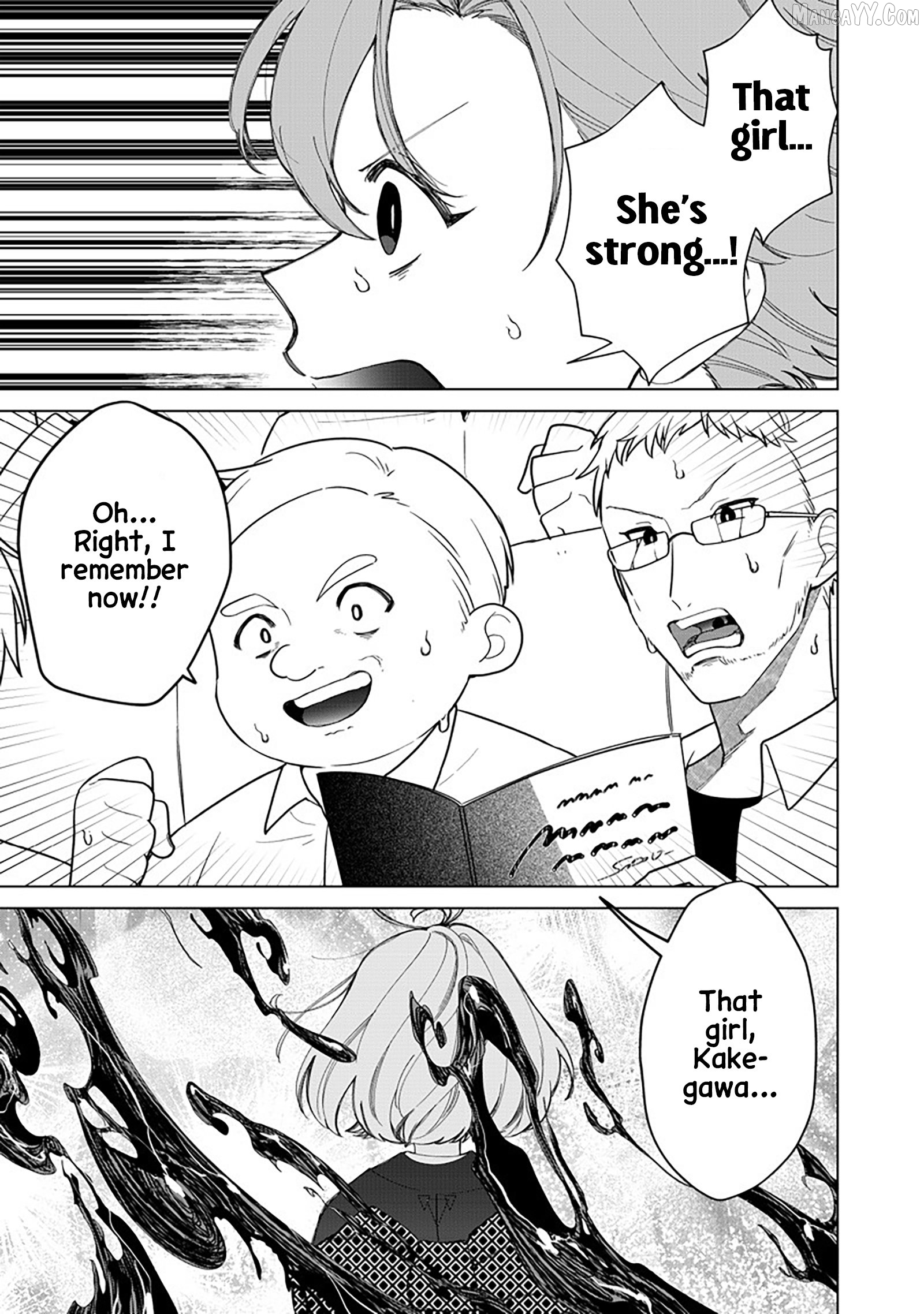The Gals Who is Always Saying Insane Things. -My Daily Life at a Private Paranormal High School- Chapter 37 - page 17