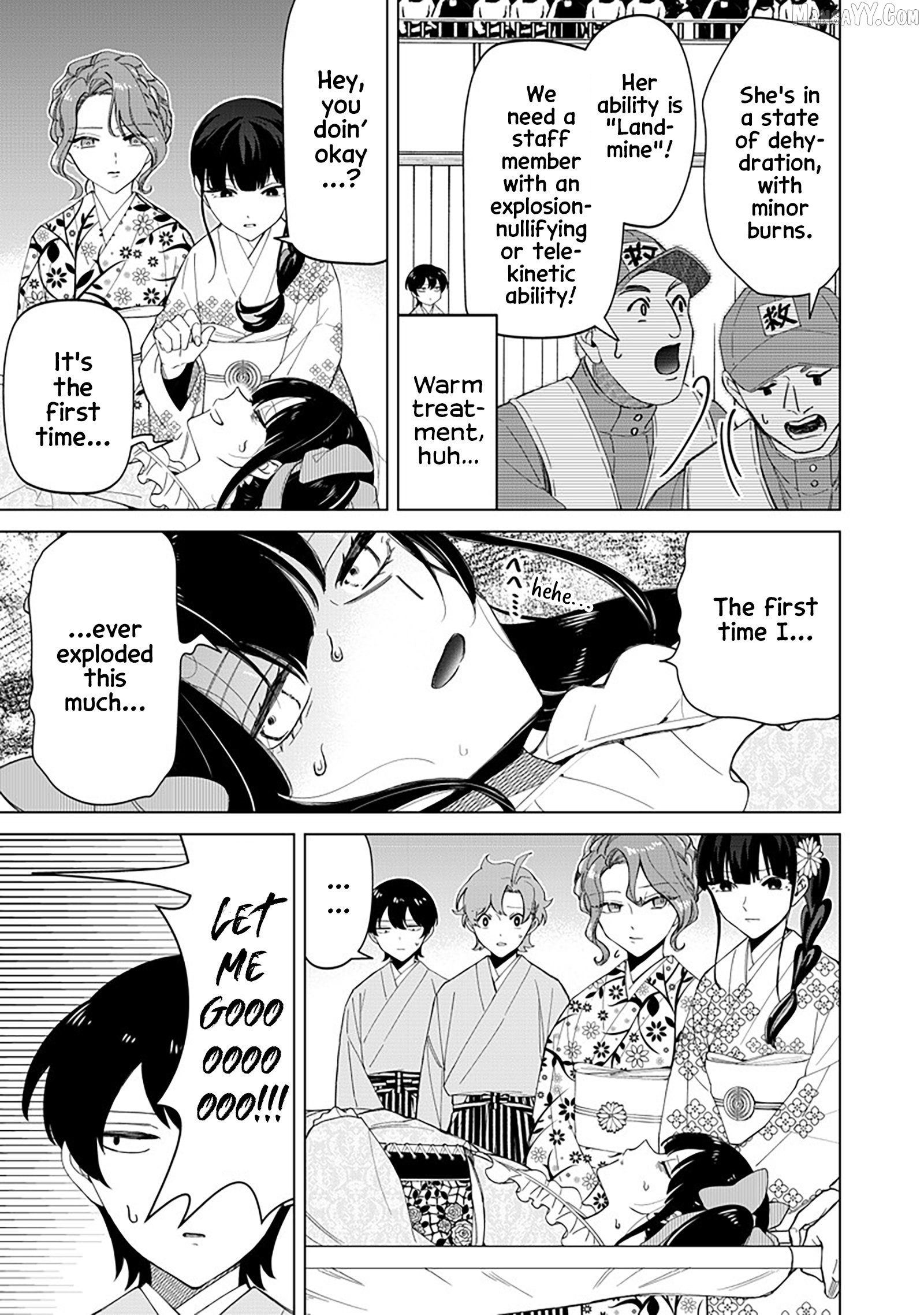 The Gals Who is Always Saying Insane Things. -My Daily Life at a Private Paranormal High School- Chapter 37 - page 3