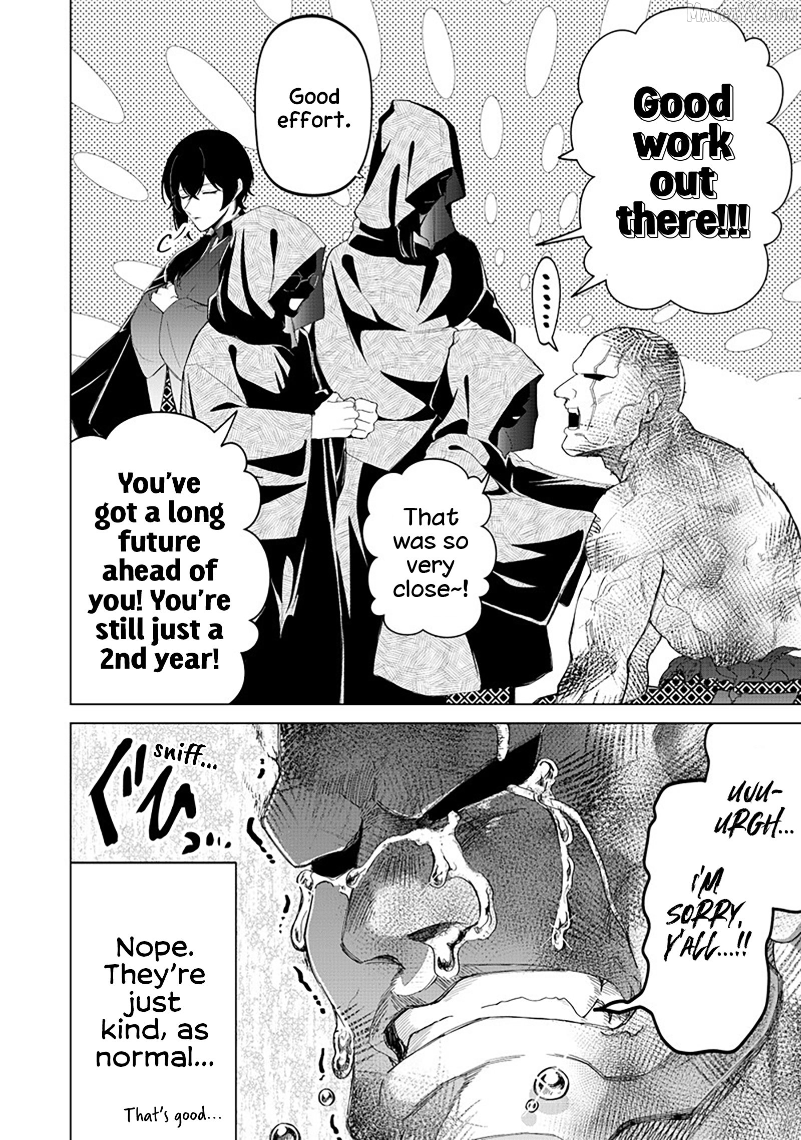 The Gals Who is Always Saying Insane Things. -My Daily Life at a Private Paranormal High School- Chapter 37 - page 6