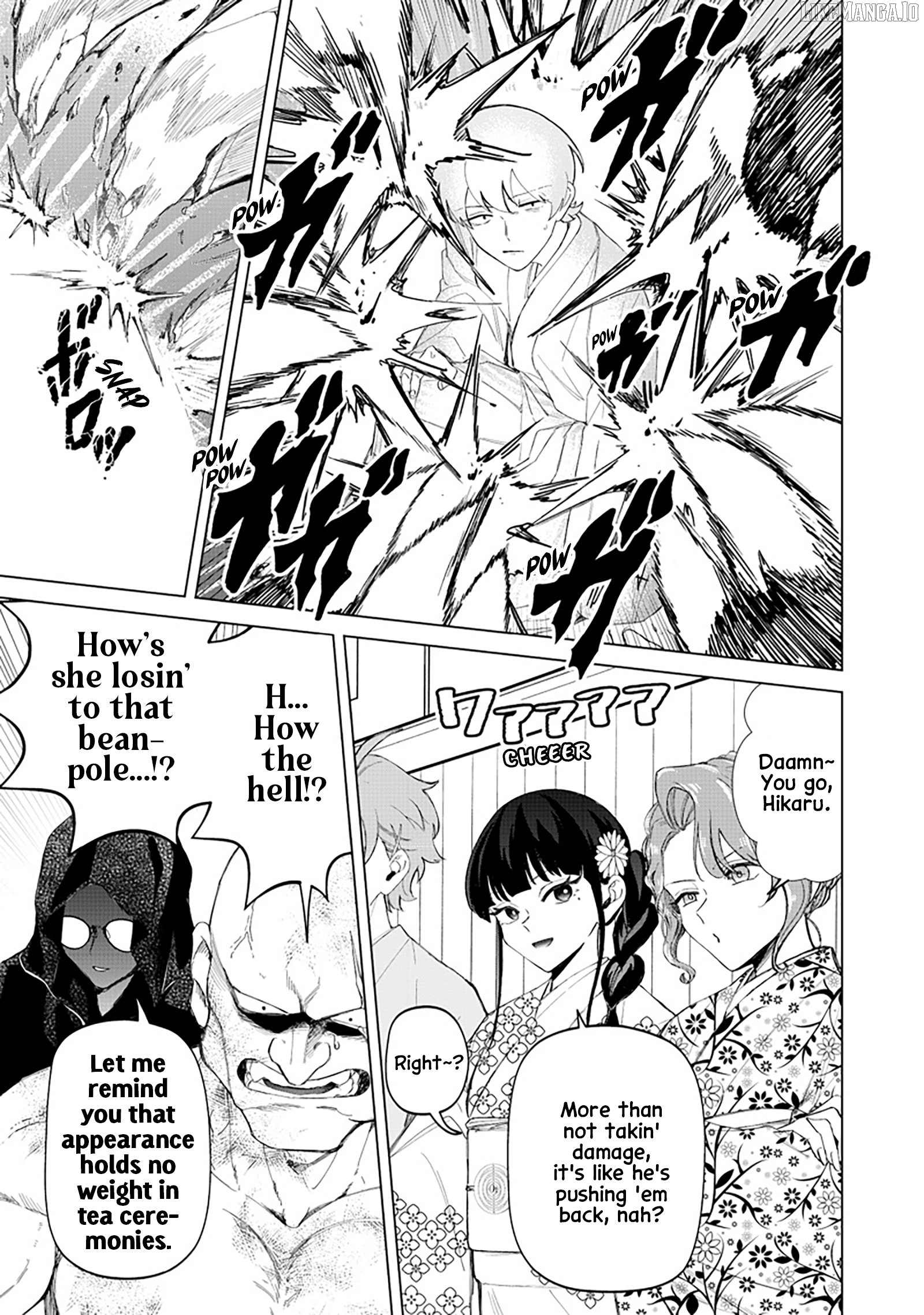The Gals Who is Always Saying Insane Things. -My Daily Life at a Private Paranormal High School- Chapter 39 - page 5