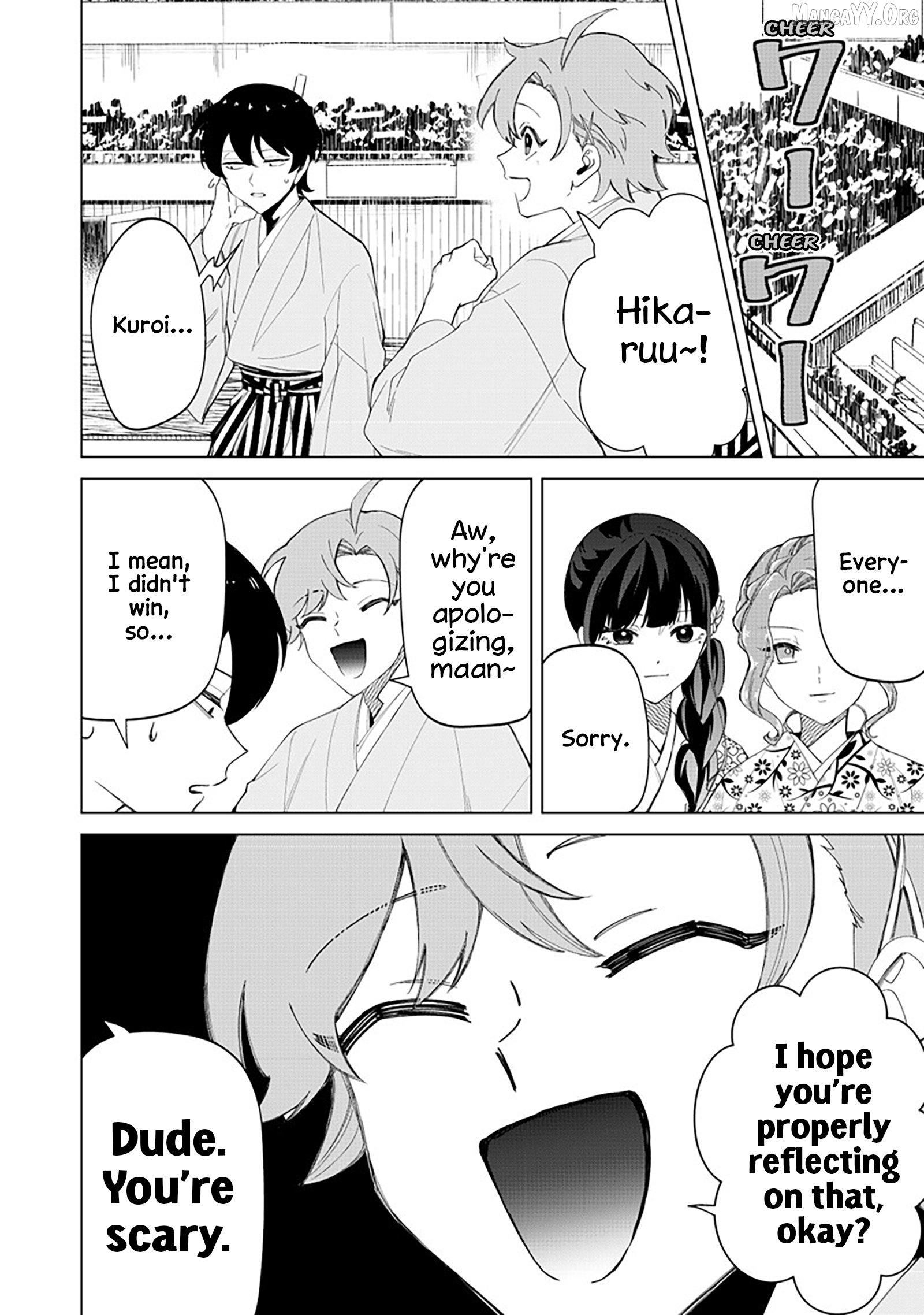 The Gals Who is Always Saying Insane Things. -My Daily Life at a Private Paranormal High School- Chapter 40 - page 2