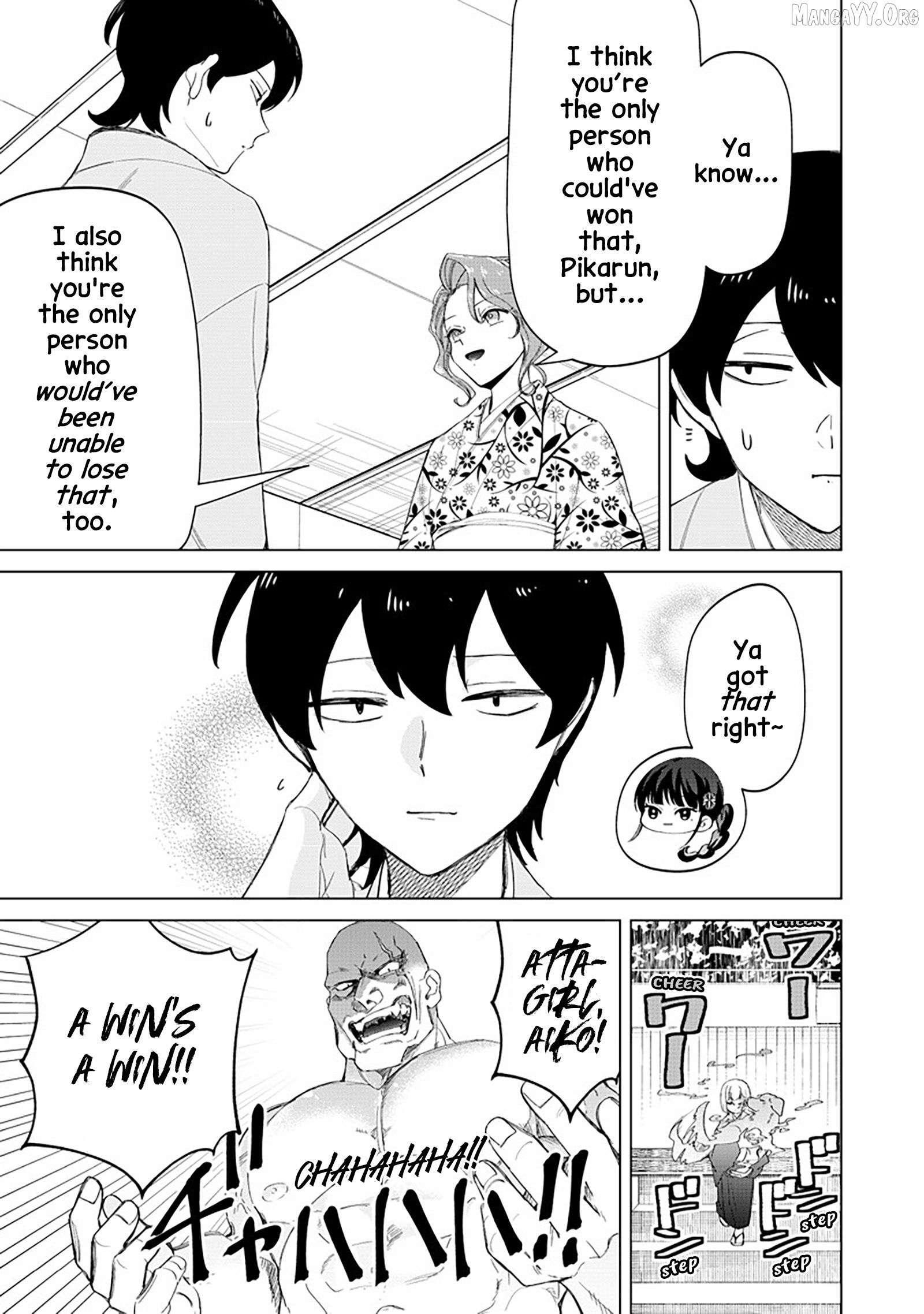 The Gals Who is Always Saying Insane Things. -My Daily Life at a Private Paranormal High School- Chapter 40 - page 3