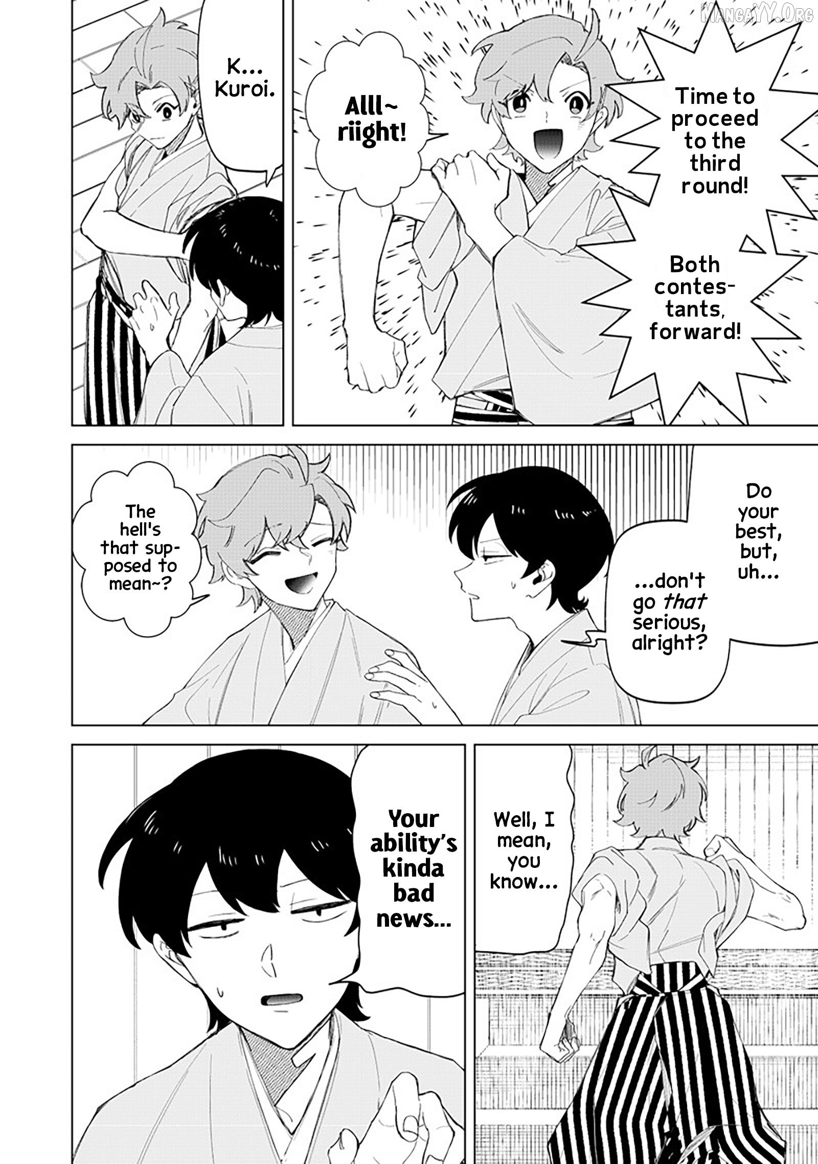 The Gals Who is Always Saying Insane Things. -My Daily Life at a Private Paranormal High School- Chapter 40 - page 6