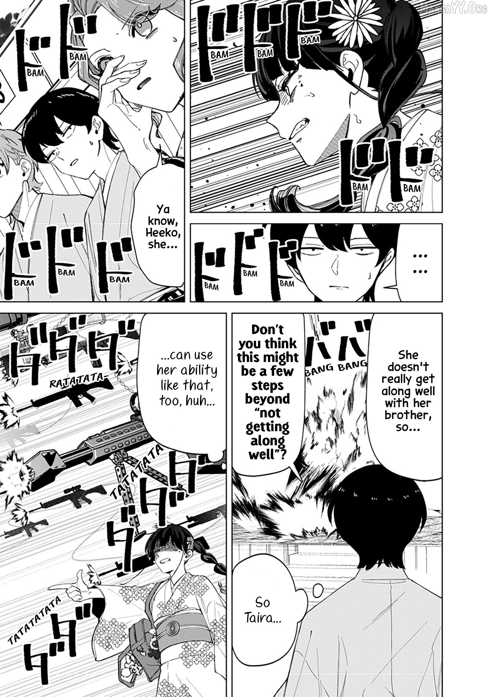 The Gals Who is Always Saying Insane Things. -My Daily Life at a Private Paranormal High School- Chapter 41 - page 10