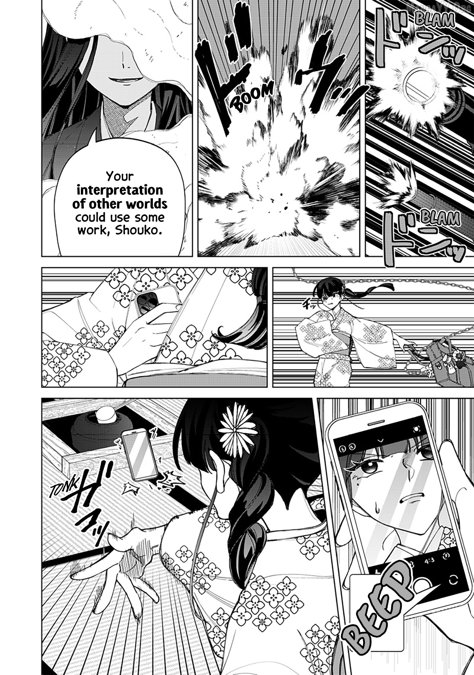 The Gals Who is Always Saying Insane Things. -My Daily Life at a Private Paranormal High School- Chapter 41 - page 11