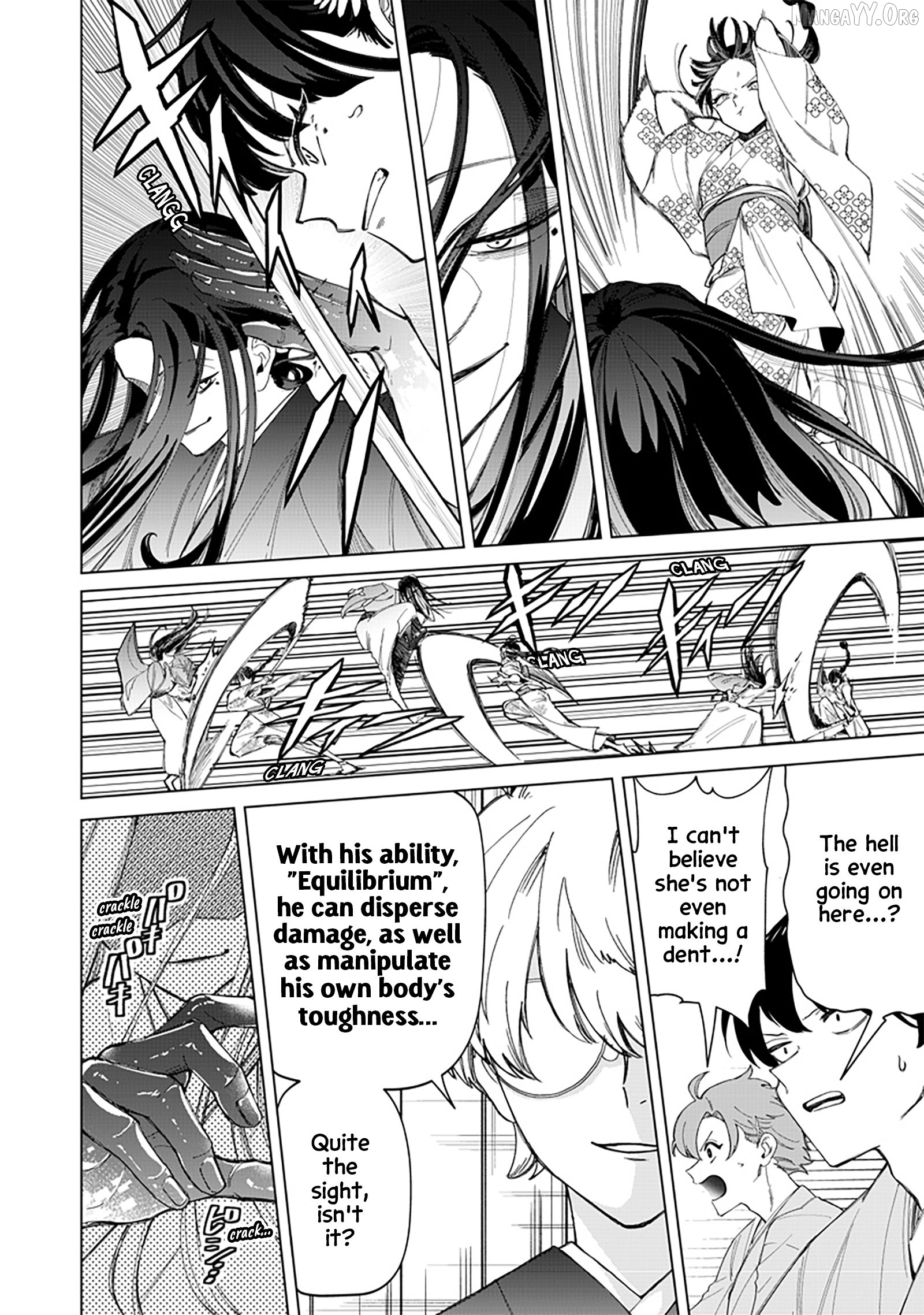 The Gals Who is Always Saying Insane Things. -My Daily Life at a Private Paranormal High School- Chapter 41 - page 13