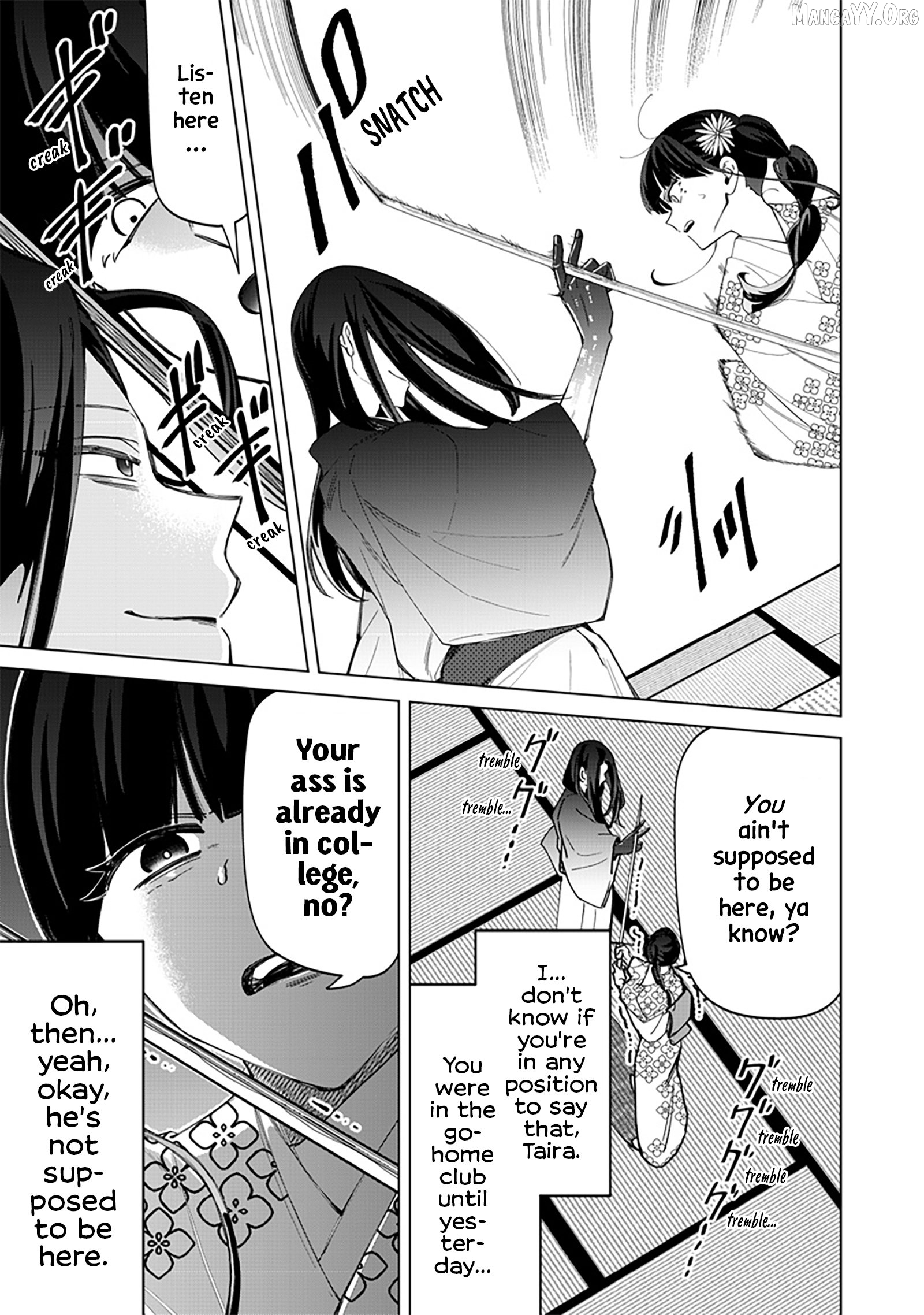 The Gals Who is Always Saying Insane Things. -My Daily Life at a Private Paranormal High School- Chapter 41 - page 14
