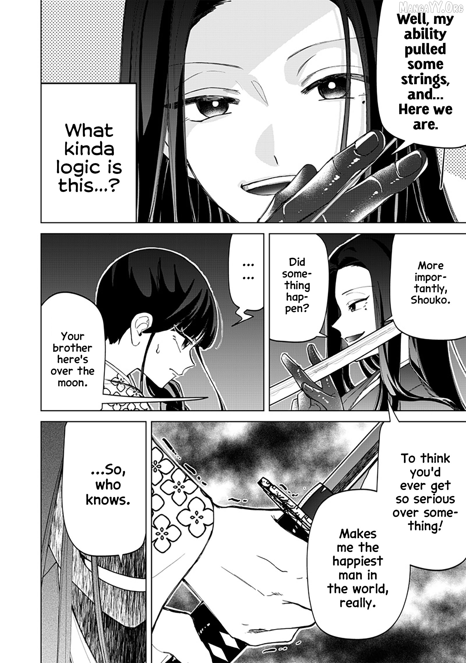 The Gals Who is Always Saying Insane Things. -My Daily Life at a Private Paranormal High School- Chapter 41 - page 15