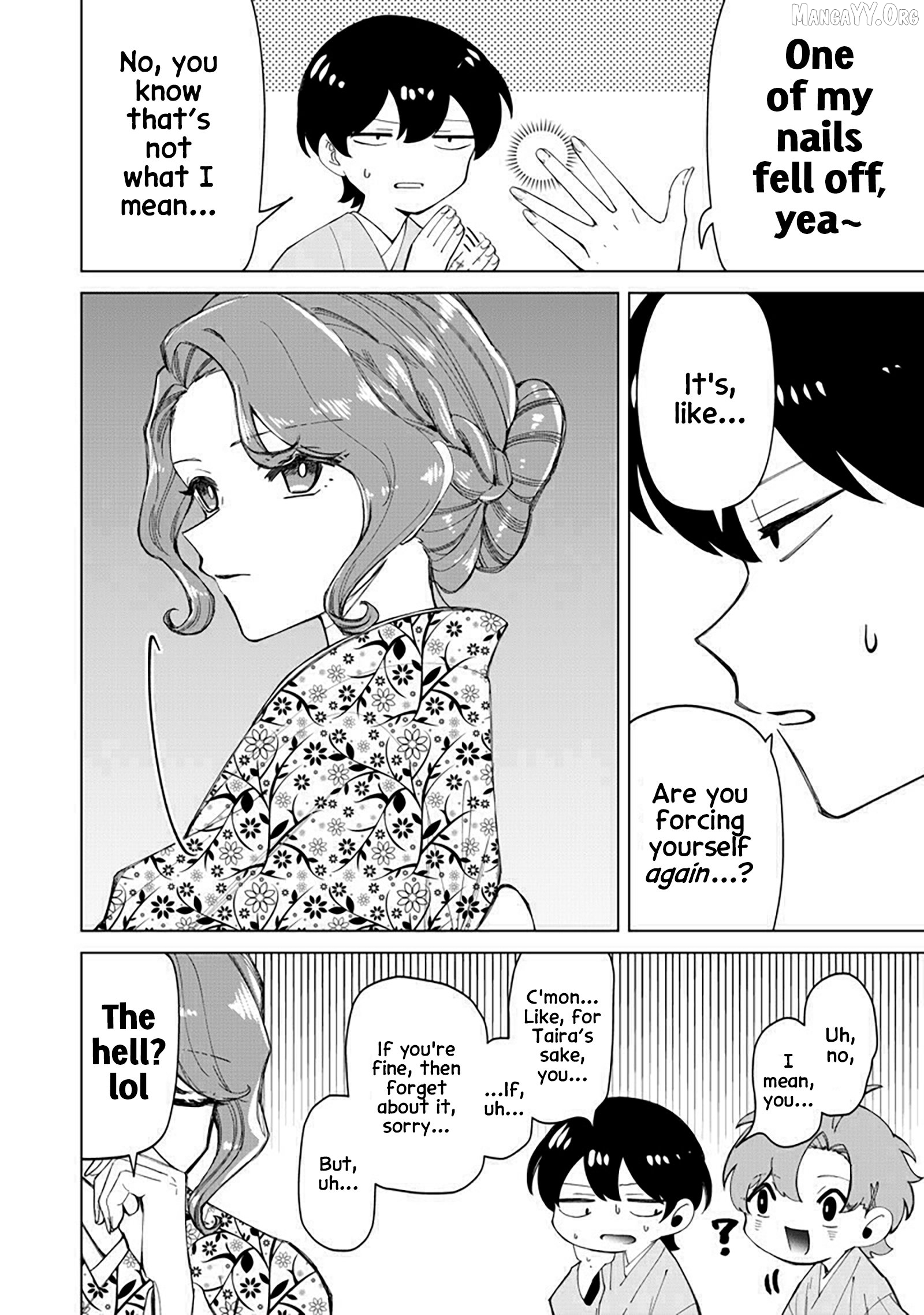 The Gals Who is Always Saying Insane Things. -My Daily Life at a Private Paranormal High School- Chapter 42 - page 10