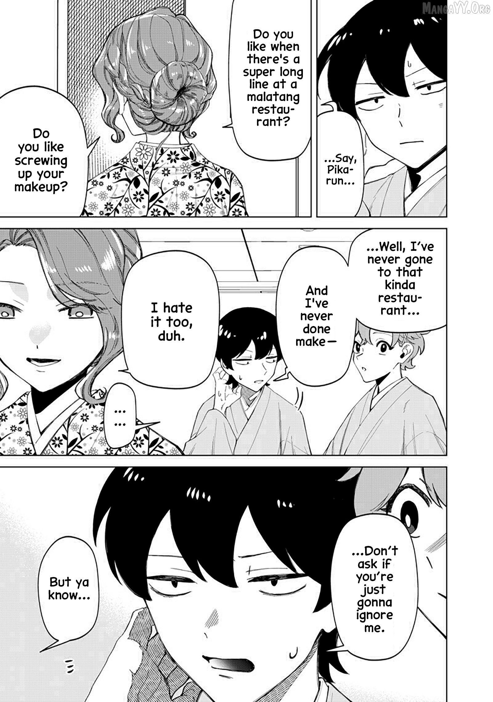 The Gals Who is Always Saying Insane Things. -My Daily Life at a Private Paranormal High School- Chapter 42 - page 11