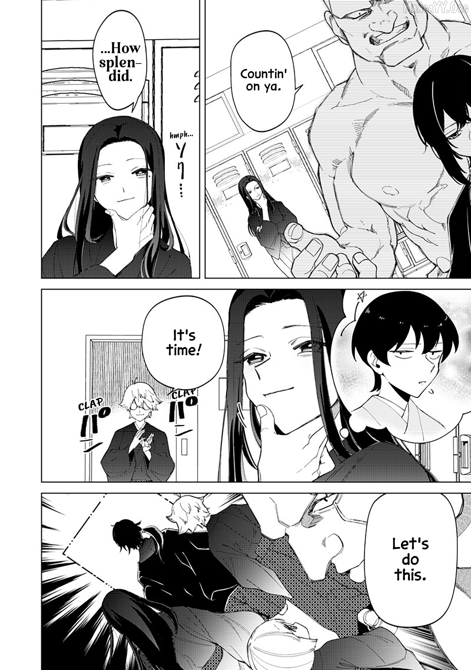 The Gals Who is Always Saying Insane Things. -My Daily Life at a Private Paranormal High School- Chapter 42 - page 15