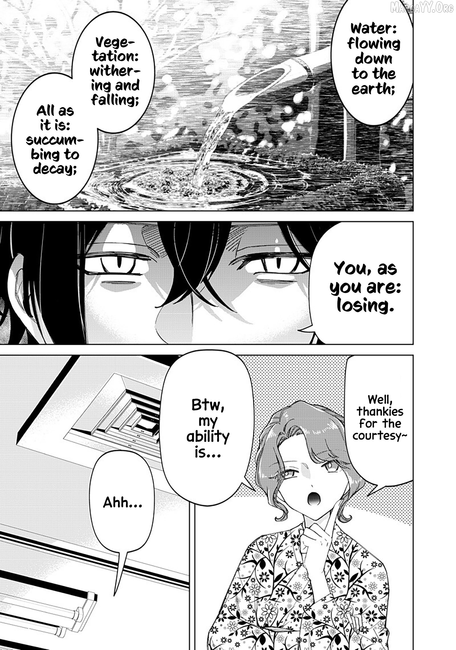 The Gals Who is Always Saying Insane Things. -My Daily Life at a Private Paranormal High School- Chapter 42 - page 18