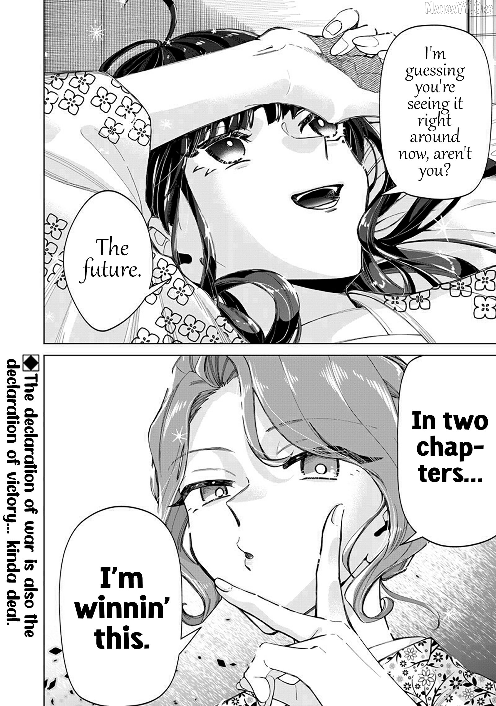 The Gals Who is Always Saying Insane Things. -My Daily Life at a Private Paranormal High School- Chapter 42 - page 19