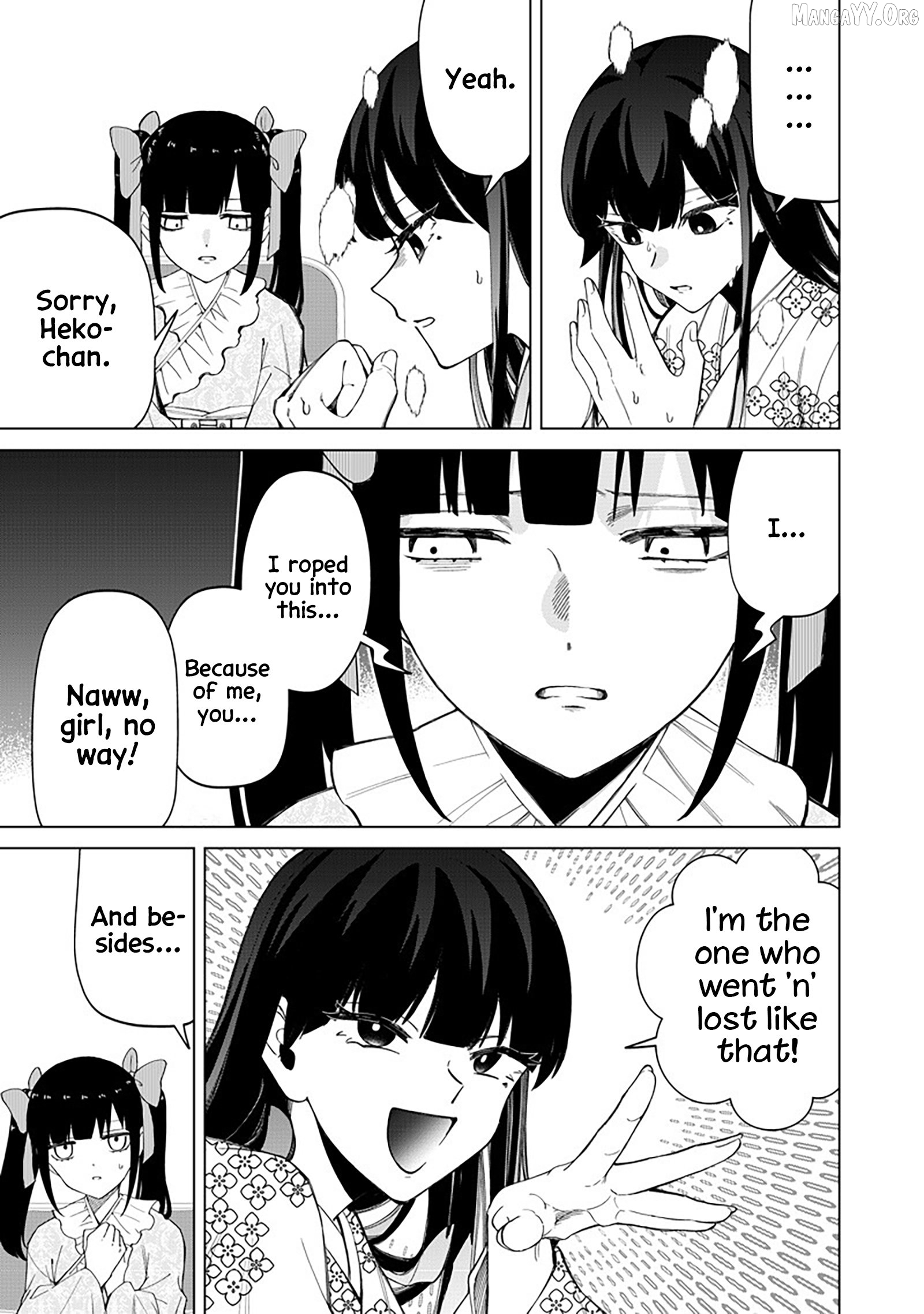 The Gals Who is Always Saying Insane Things. -My Daily Life at a Private Paranormal High School- Chapter 42 - page 3