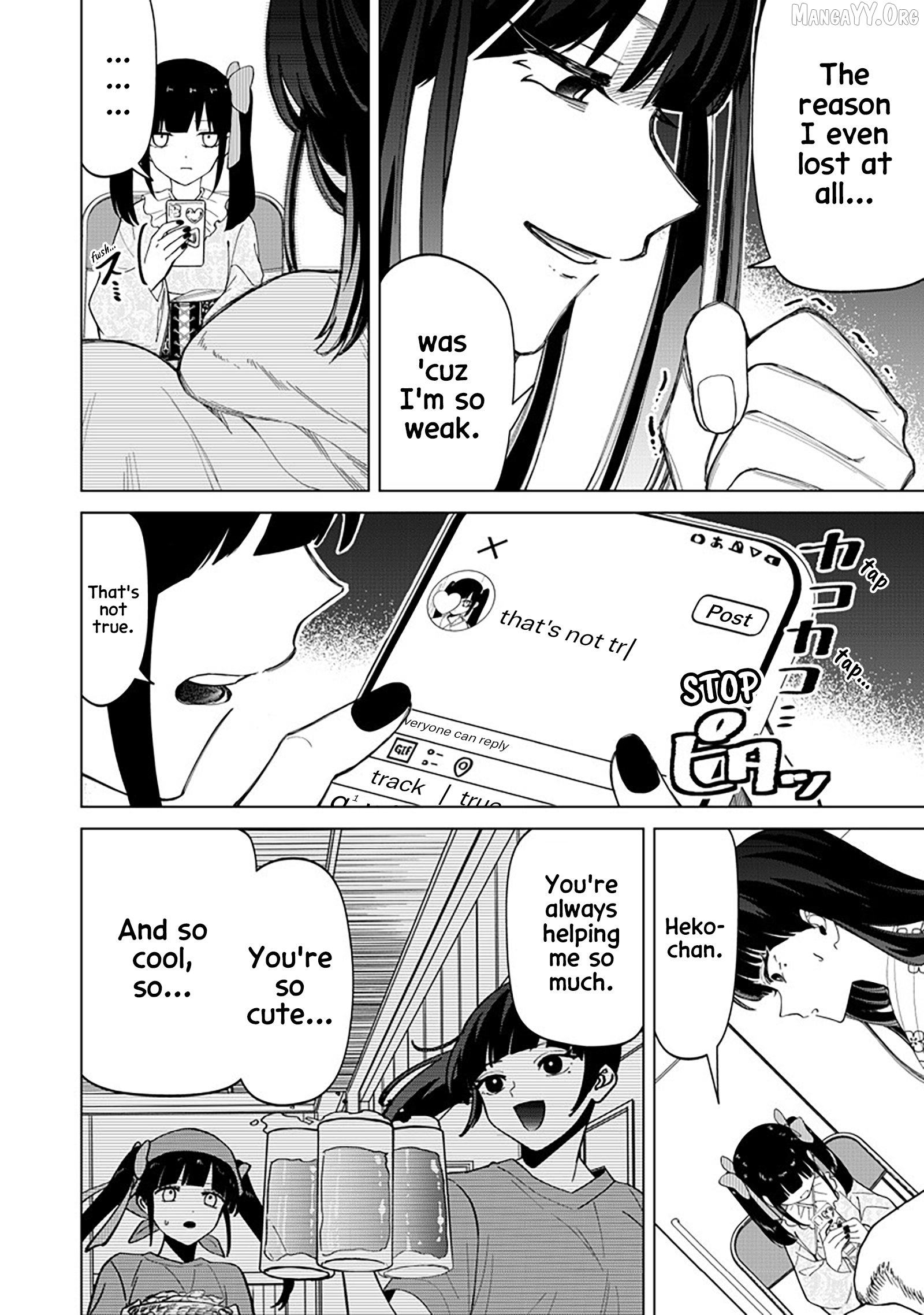 The Gals Who is Always Saying Insane Things. -My Daily Life at a Private Paranormal High School- Chapter 42 - page 4