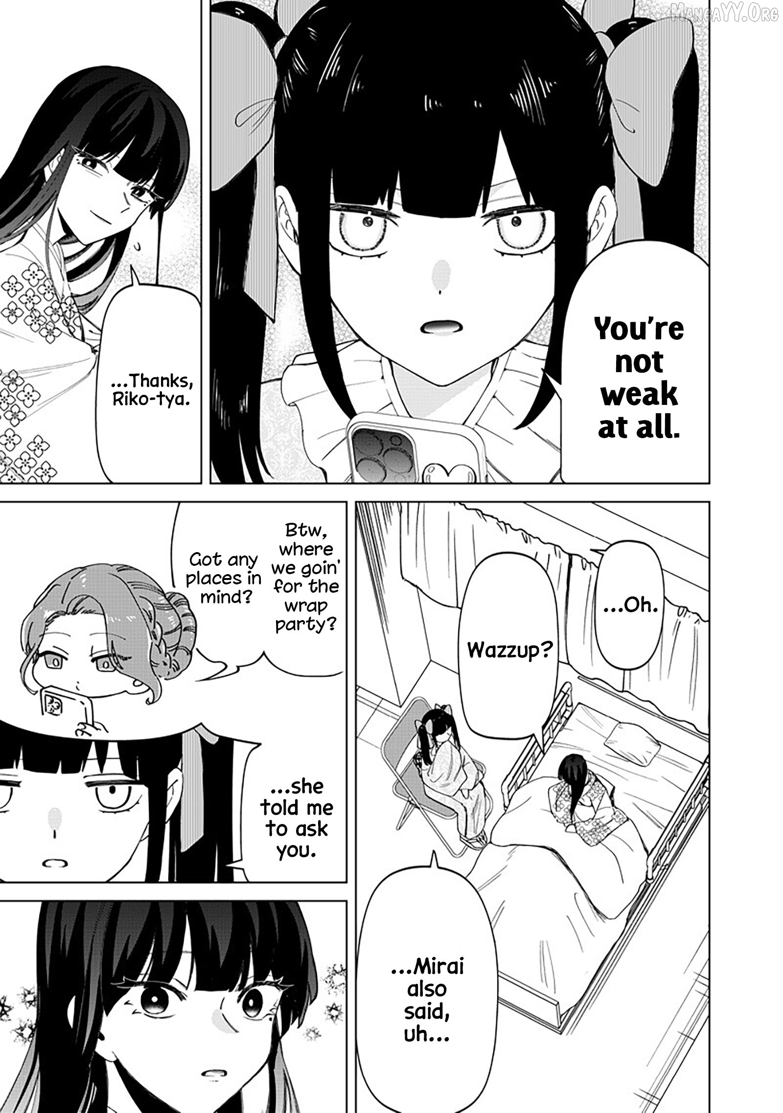 The Gals Who is Always Saying Insane Things. -My Daily Life at a Private Paranormal High School- Chapter 42 - page 5