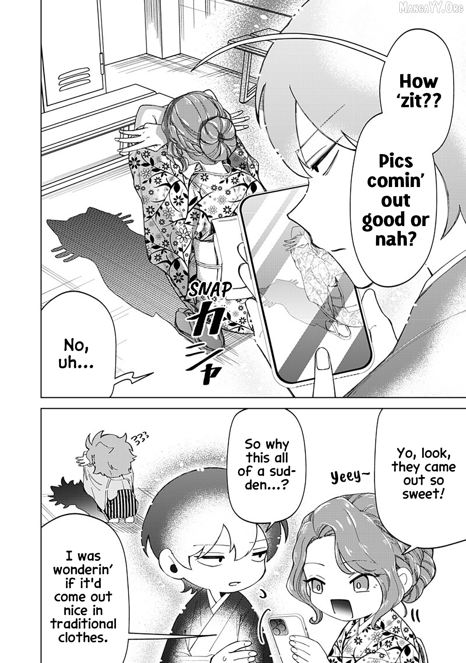 The Gals Who is Always Saying Insane Things. -My Daily Life at a Private Paranormal High School- Chapter 42 - page 8