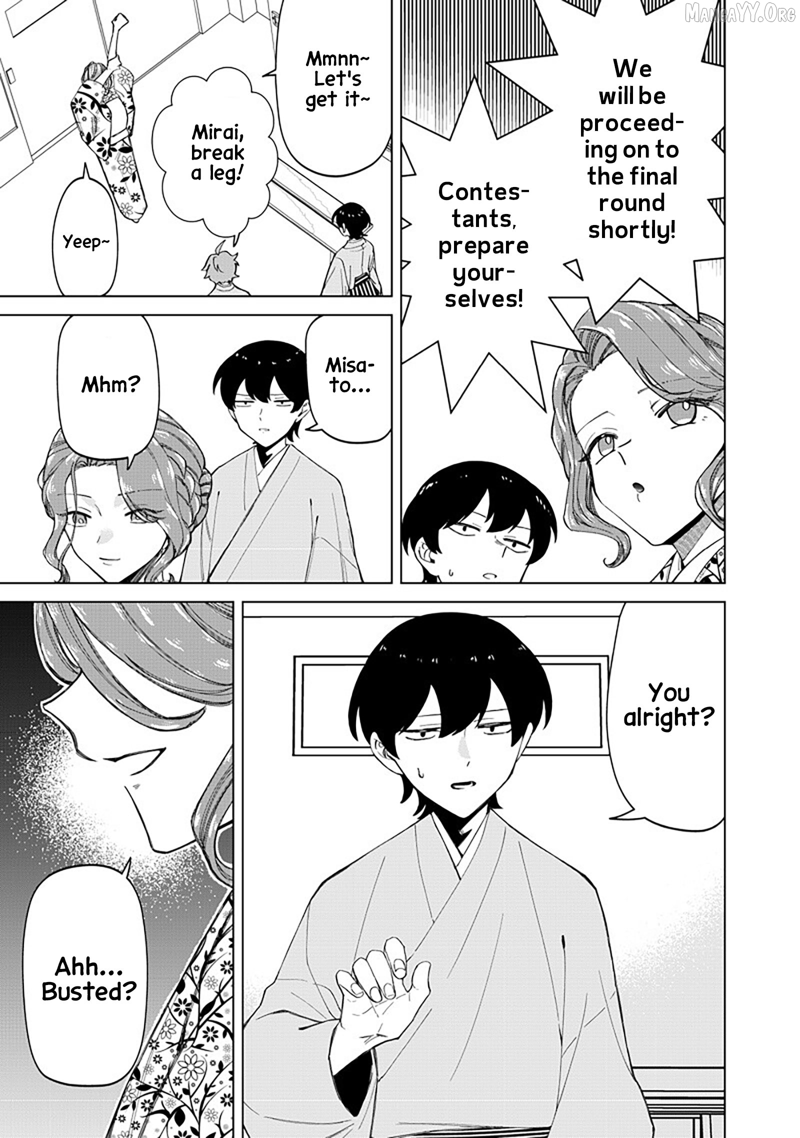The Gals Who is Always Saying Insane Things. -My Daily Life at a Private Paranormal High School- Chapter 42 - page 9