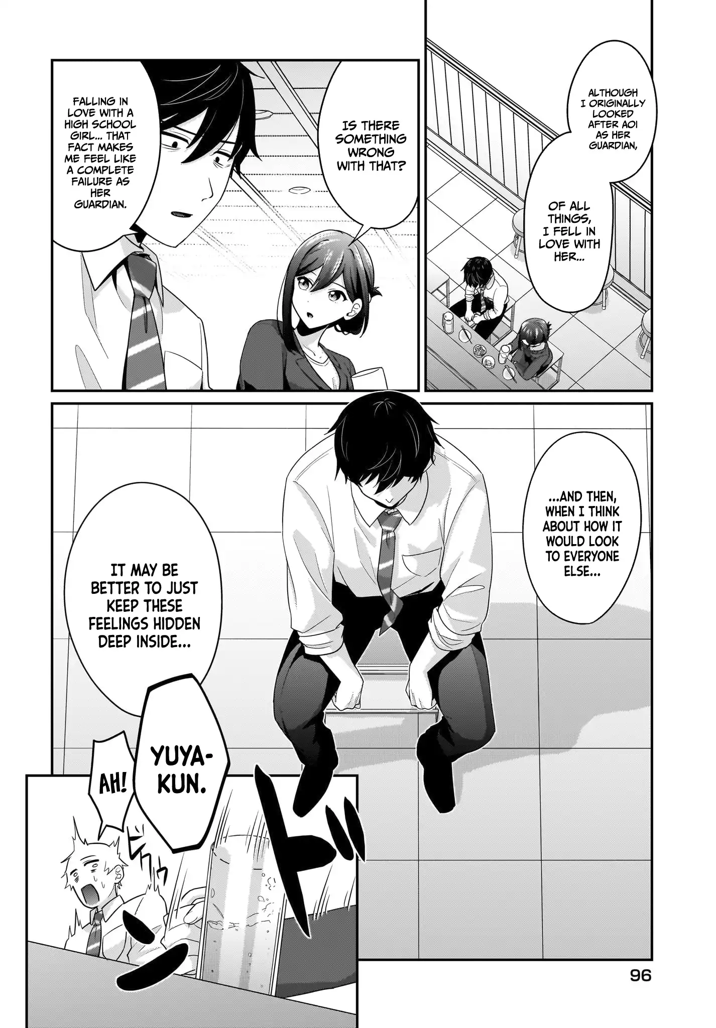 I, a Tired Office Worker, Start Living Together with a Beautiful Highschool Girl whom I Met Again After 7 Years Chapter 11 - page 11
