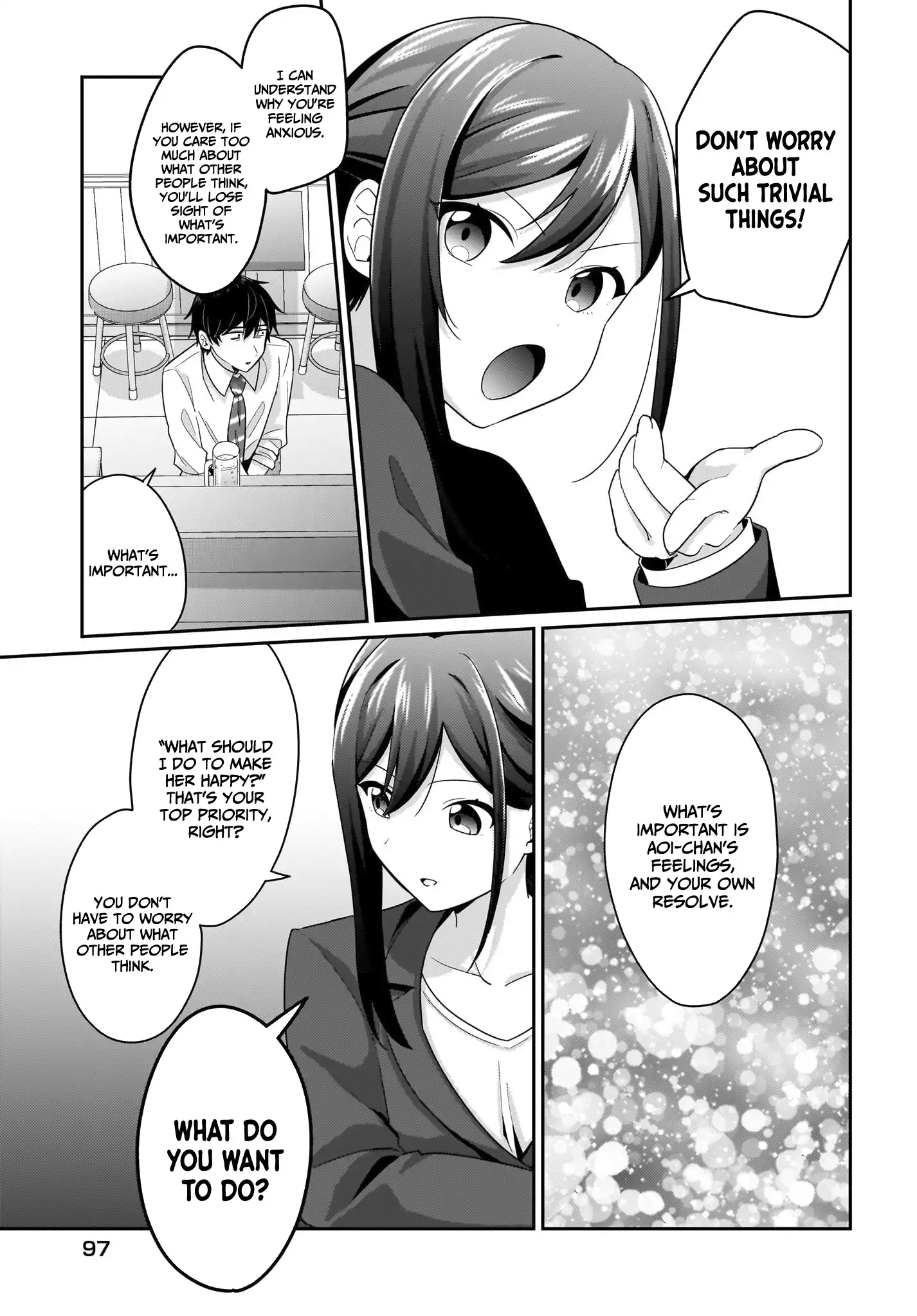 I, a Tired Office Worker, Start Living Together with a Beautiful Highschool Girl whom I Met Again After 7 Years Chapter 11 - page 12