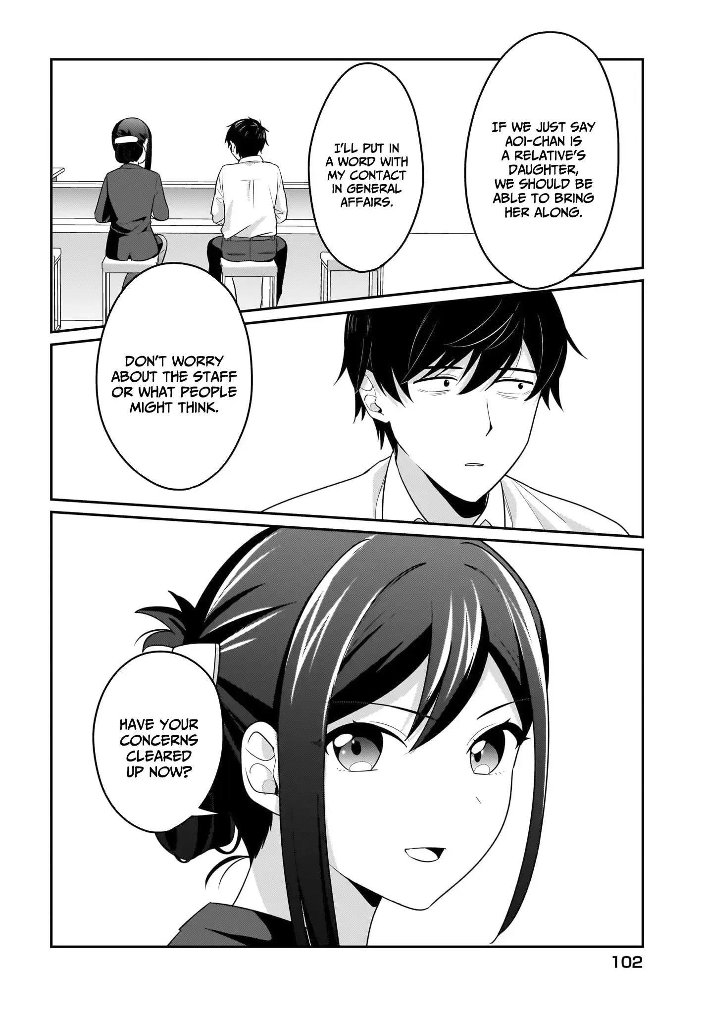 I, a Tired Office Worker, Start Living Together with a Beautiful Highschool Girl whom I Met Again After 7 Years Chapter 11 - page 17