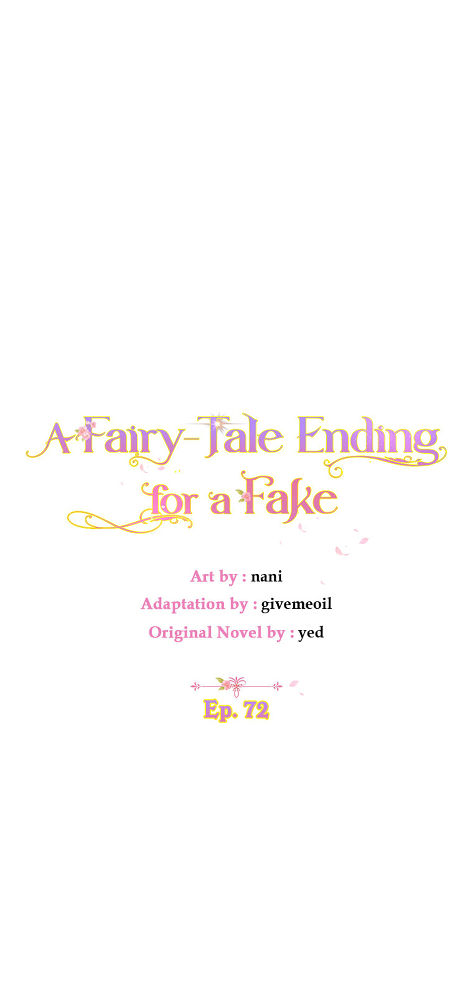 A Fairy-Tale Ending for a Fake Chapter 72 - page 15