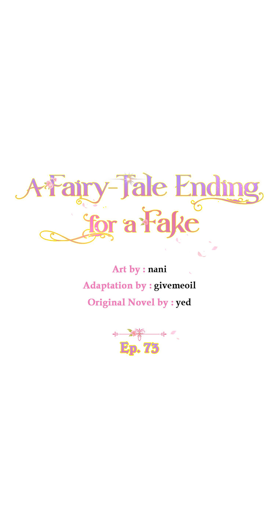 A Fairy-Tale Ending for a Fake Chapter 73 - page 11
