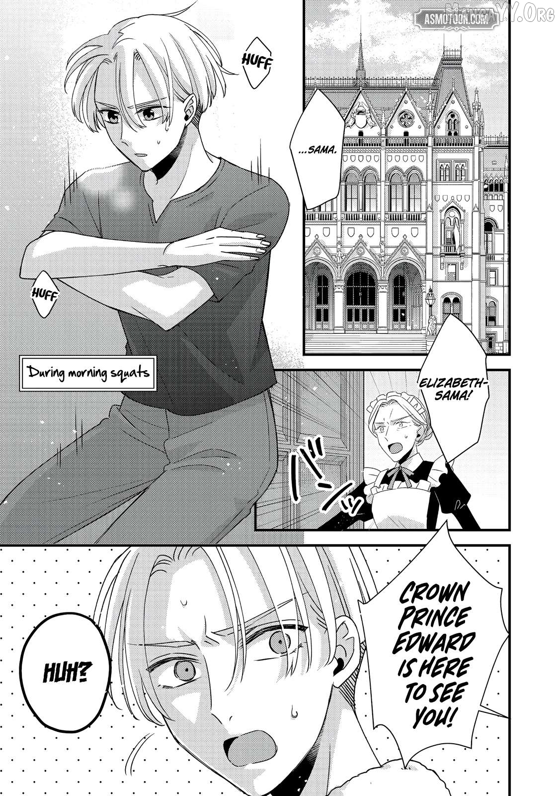 Mob Douzen No Akuyaku Reijou Wa Dansou Shite Kouryaku Taishou No Za O Nerau Chapter 9.1 - page 2
