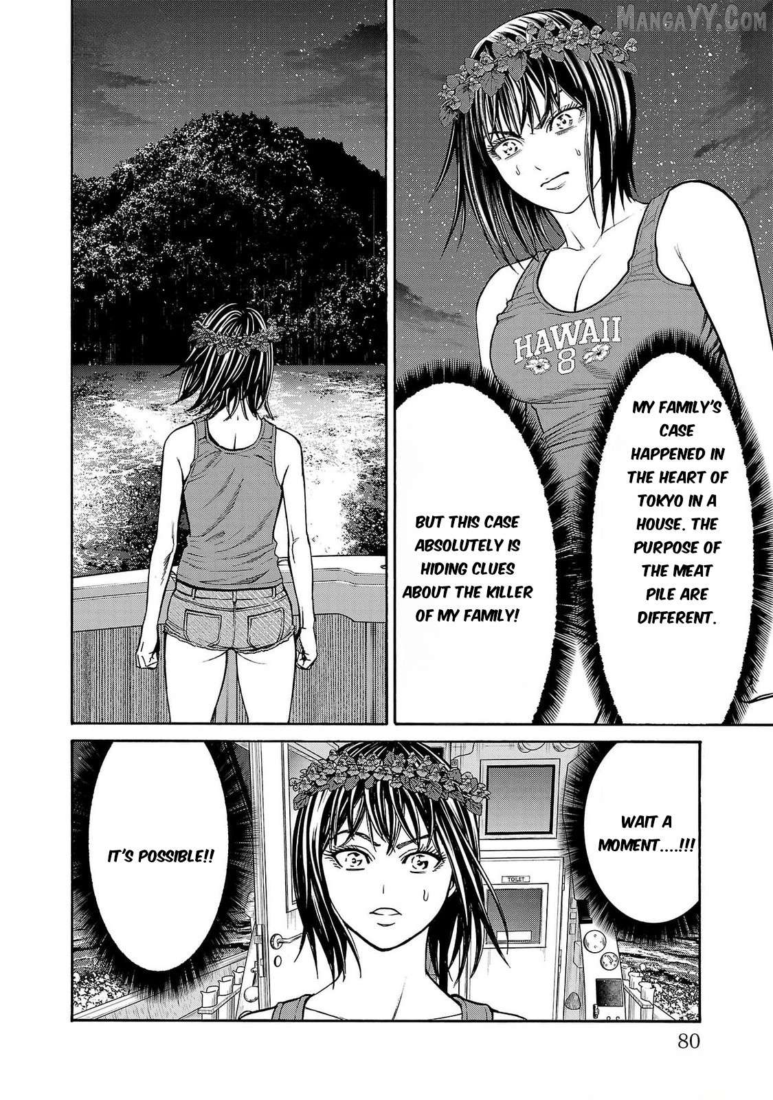 Psycho x Past: Ryouki Satsujin Sennyuu Sousa Chapter 25 - page 32