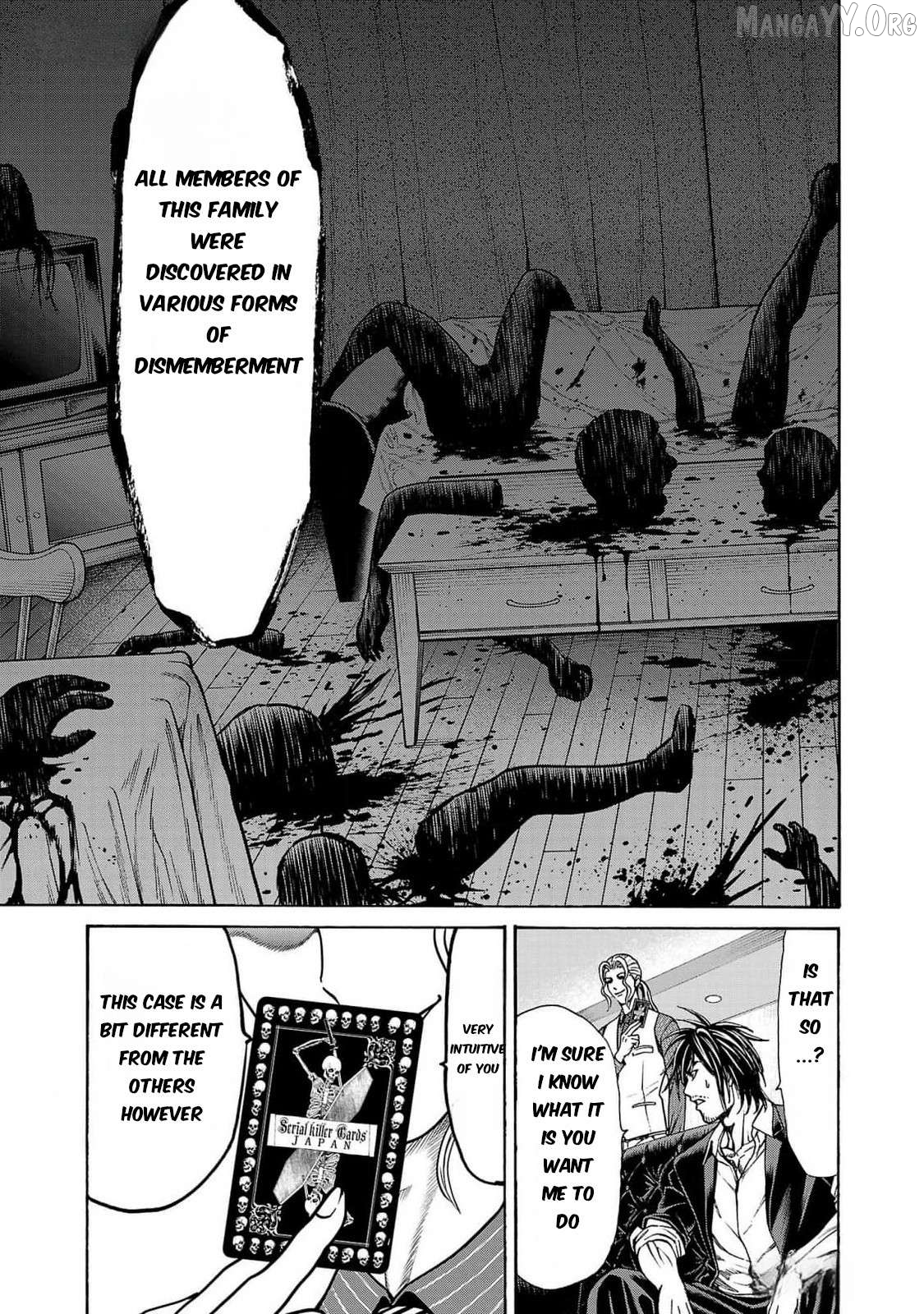 Psycho x Past: Ryouki Satsujin Sennyuu Sousa Chapter 26 - page 46