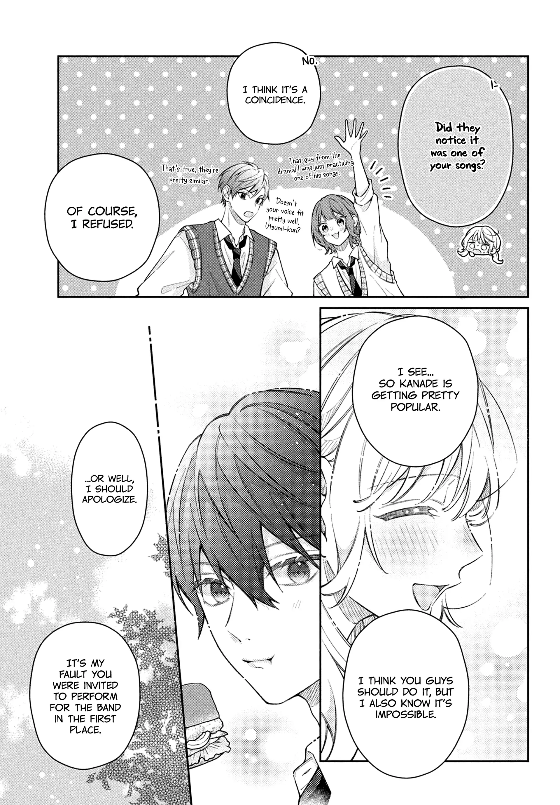 Utsumi-kun no Koi no Uta Chapter 17 - page 13