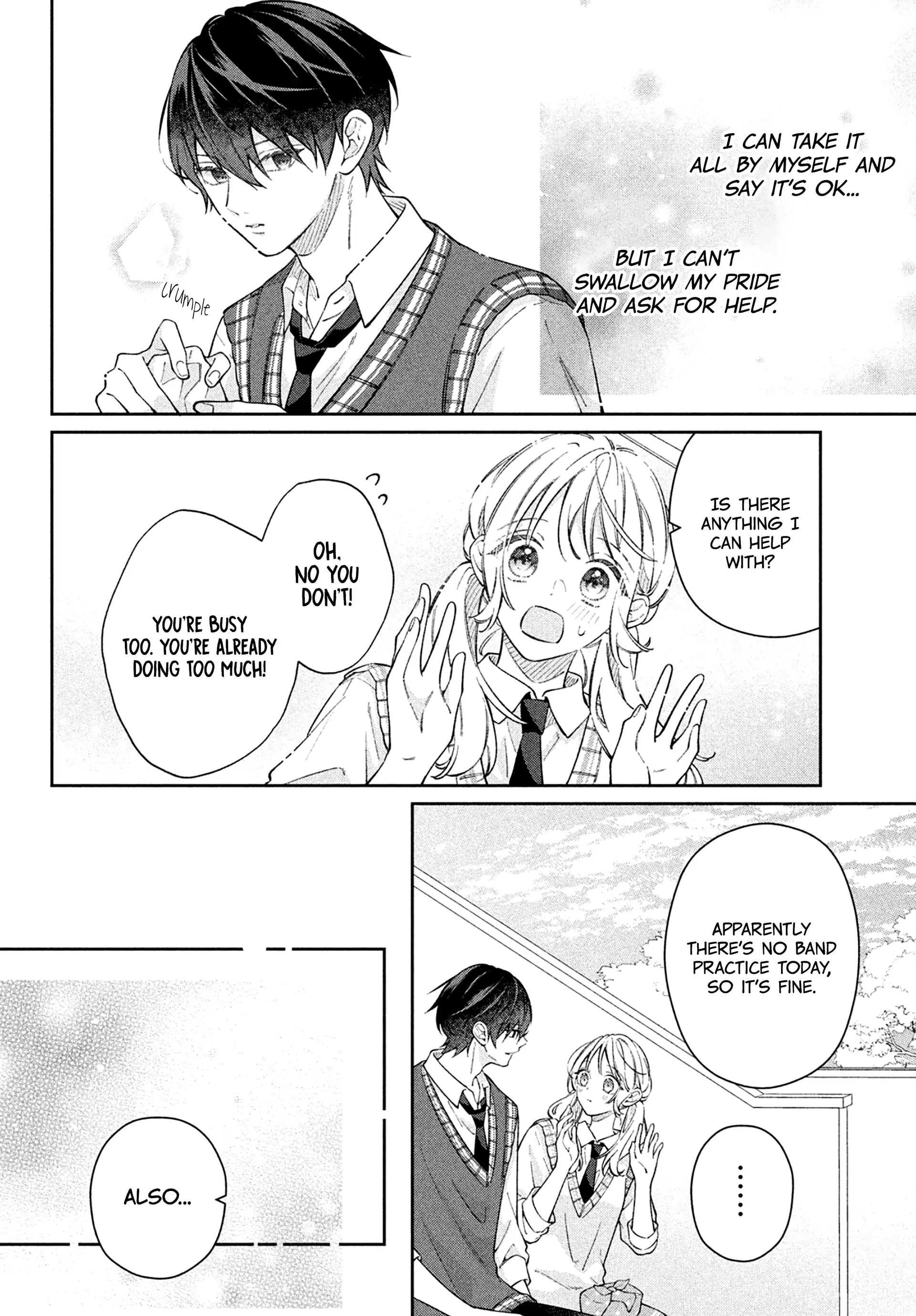 Utsumi-kun no Koi no Uta Chapter 17 - page 22