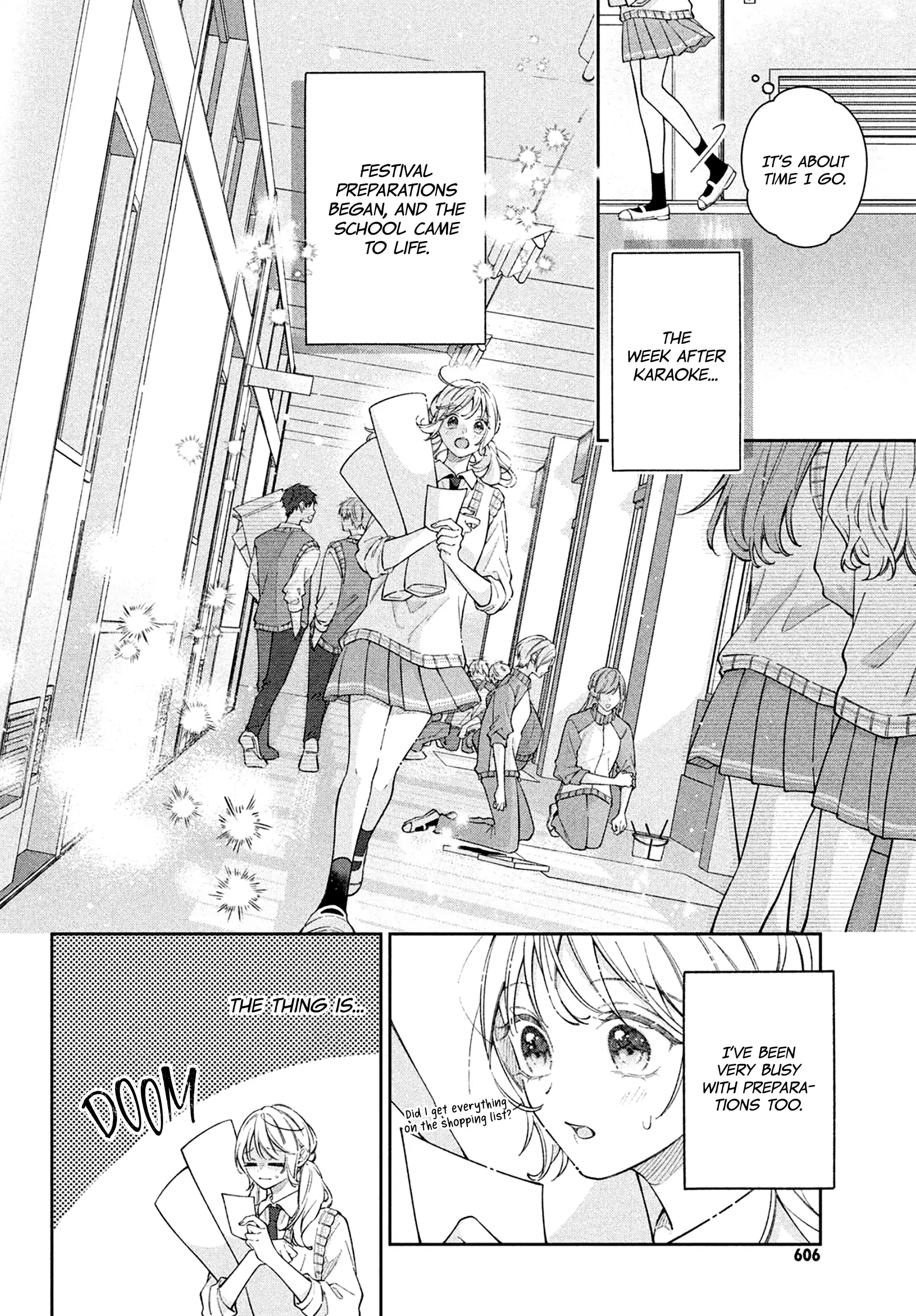 Utsumi-kun no Koi no Uta Chapter 17 - page 6