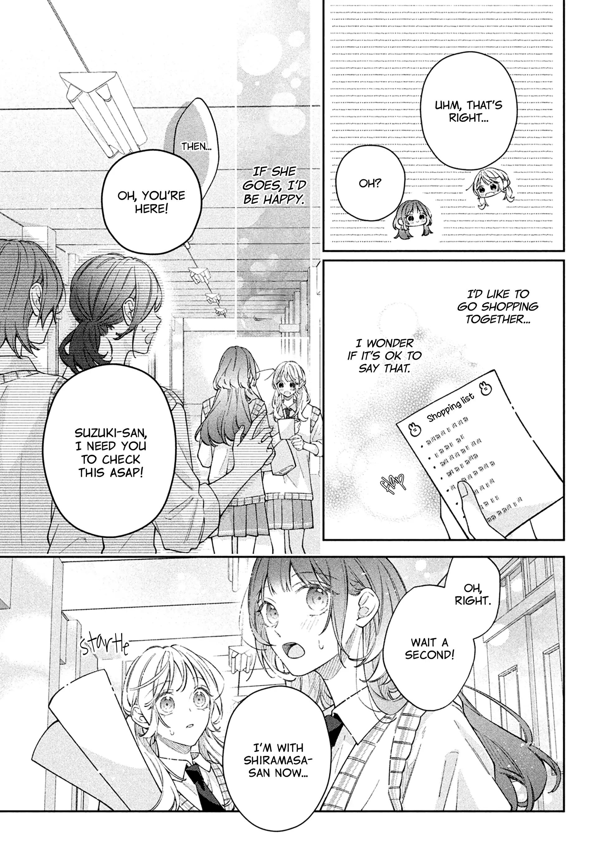 Utsumi-kun no Koi no Uta Chapter 17 - page 9