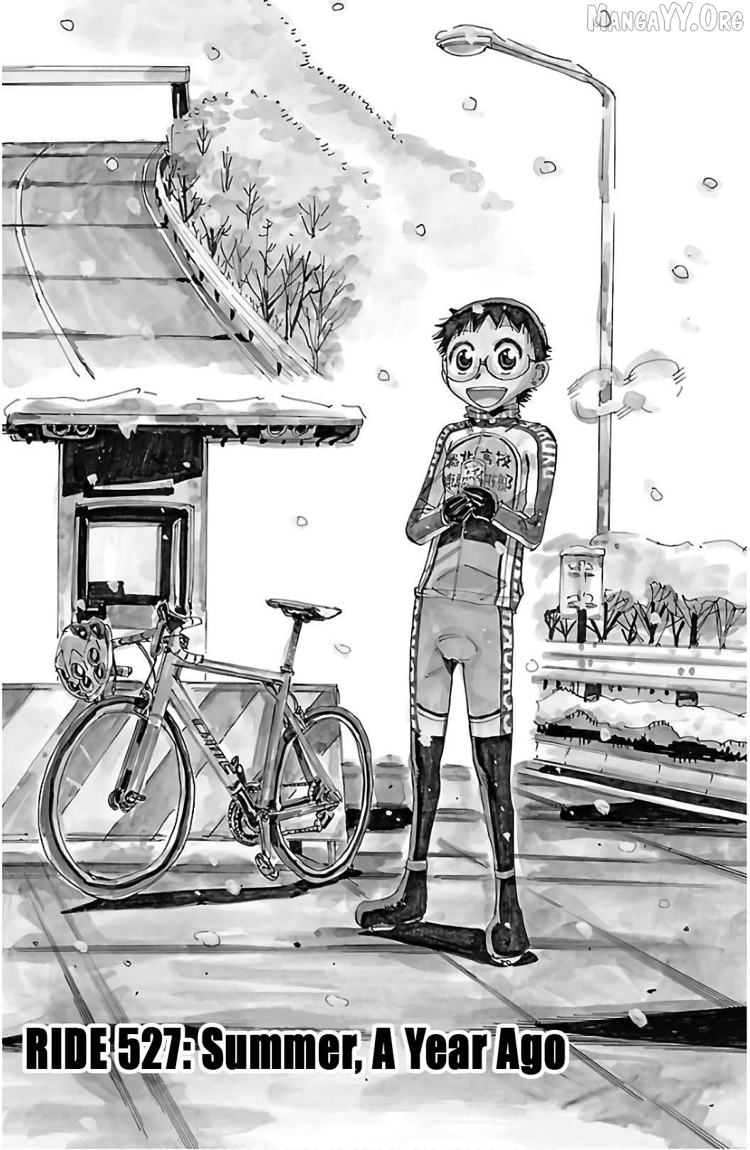 Yowamushi Pedal Chapter 527 - page 1